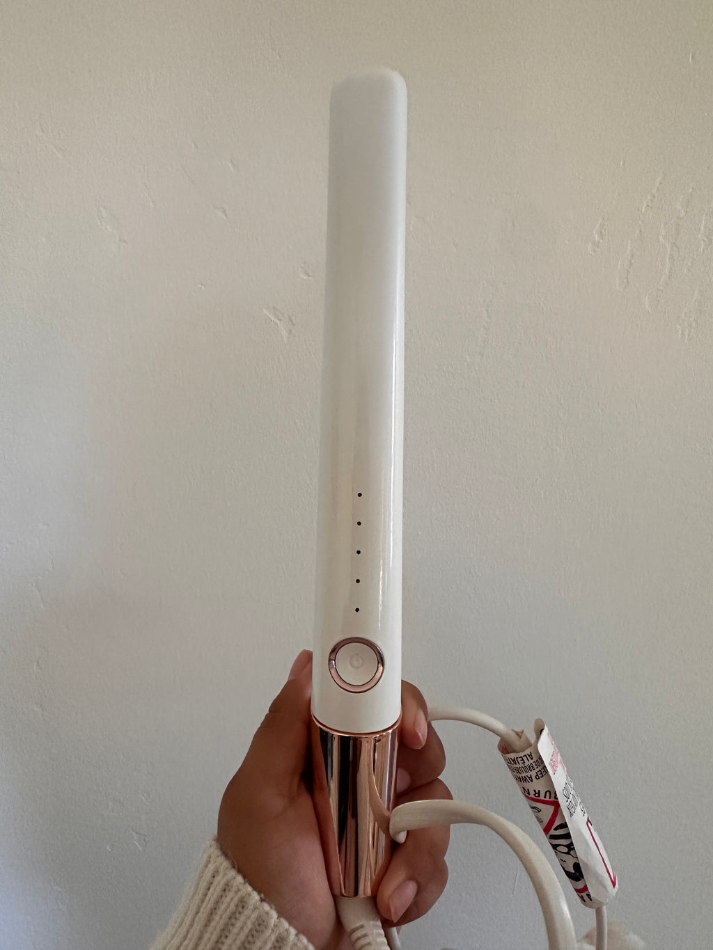 T3 1 Inch White Hair Straightener (Good Condition)