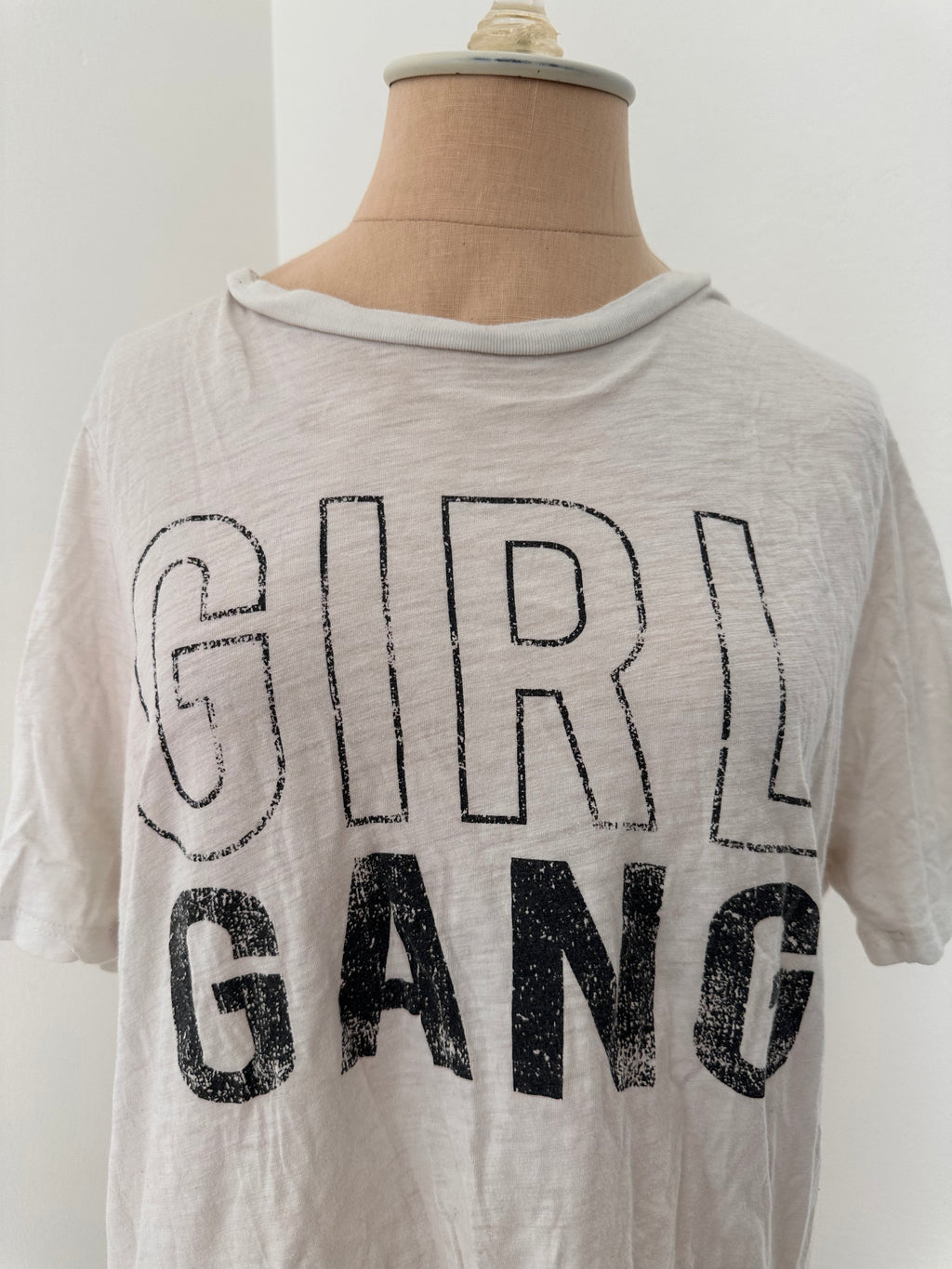 White Girl Gang Tshirt (Size Large)
