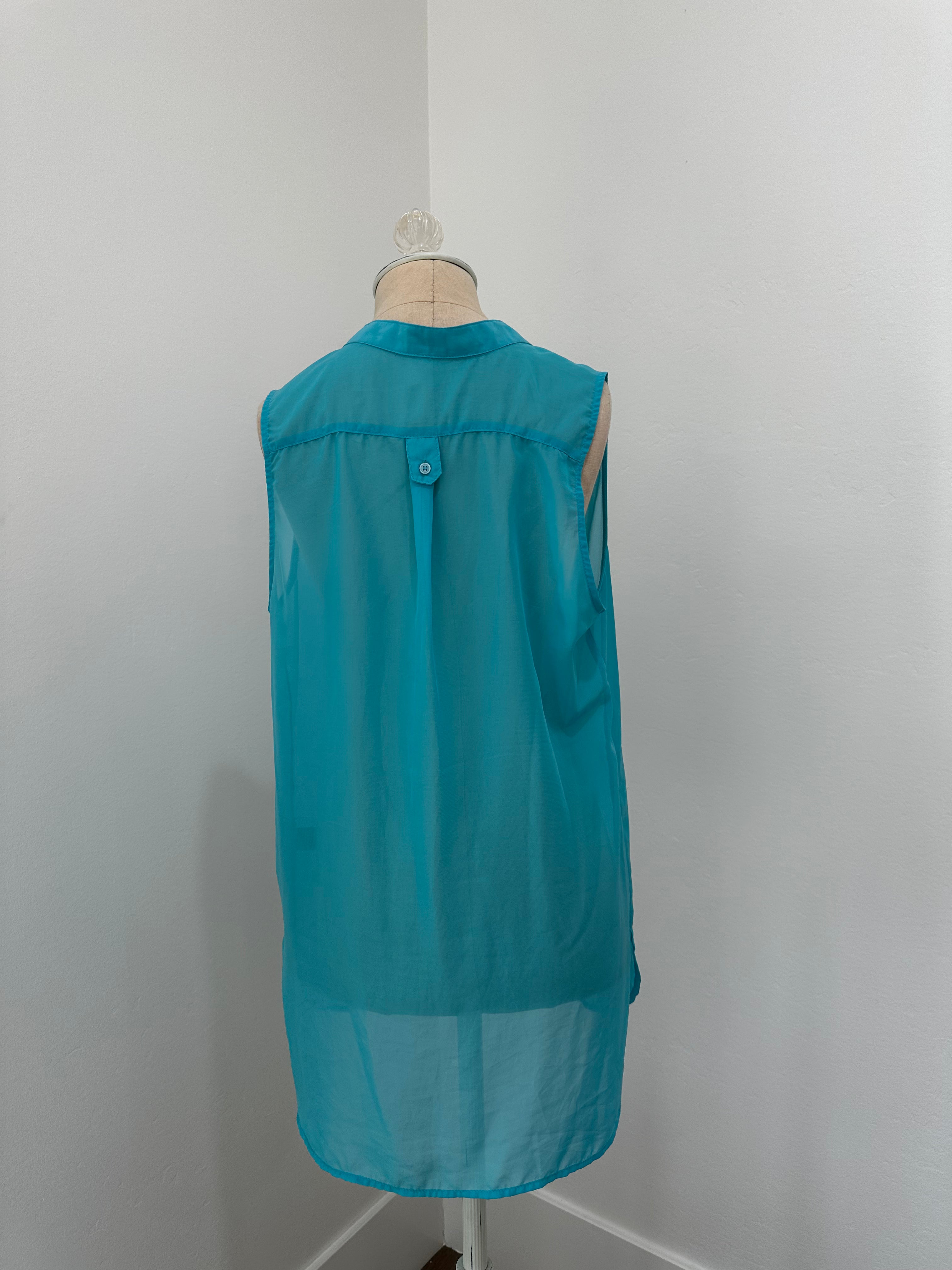 Blue tank top (size Large)