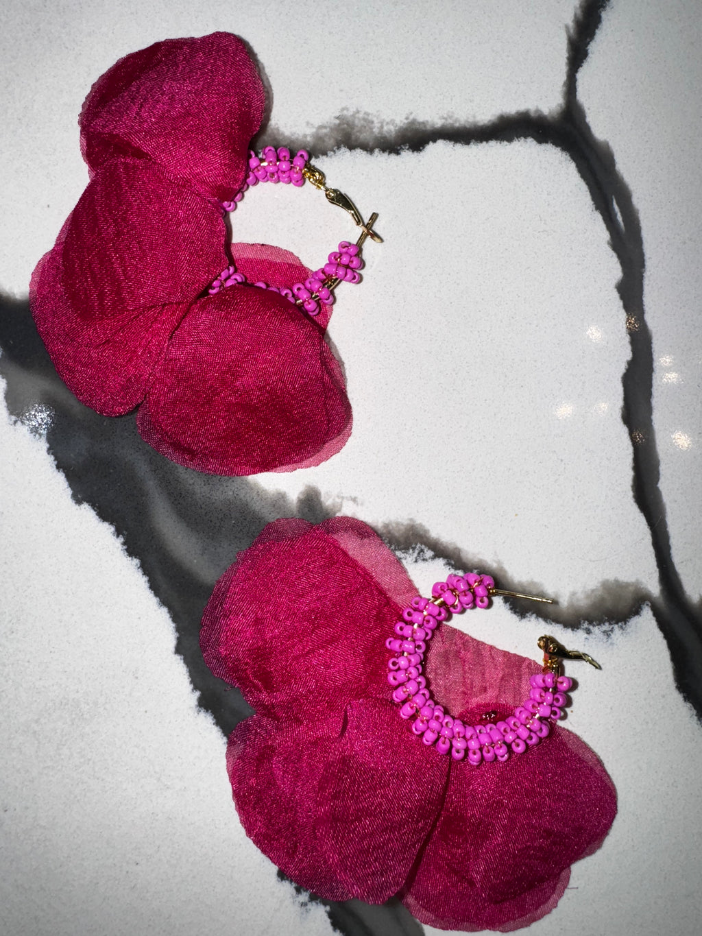 Floral Petal-like earrings