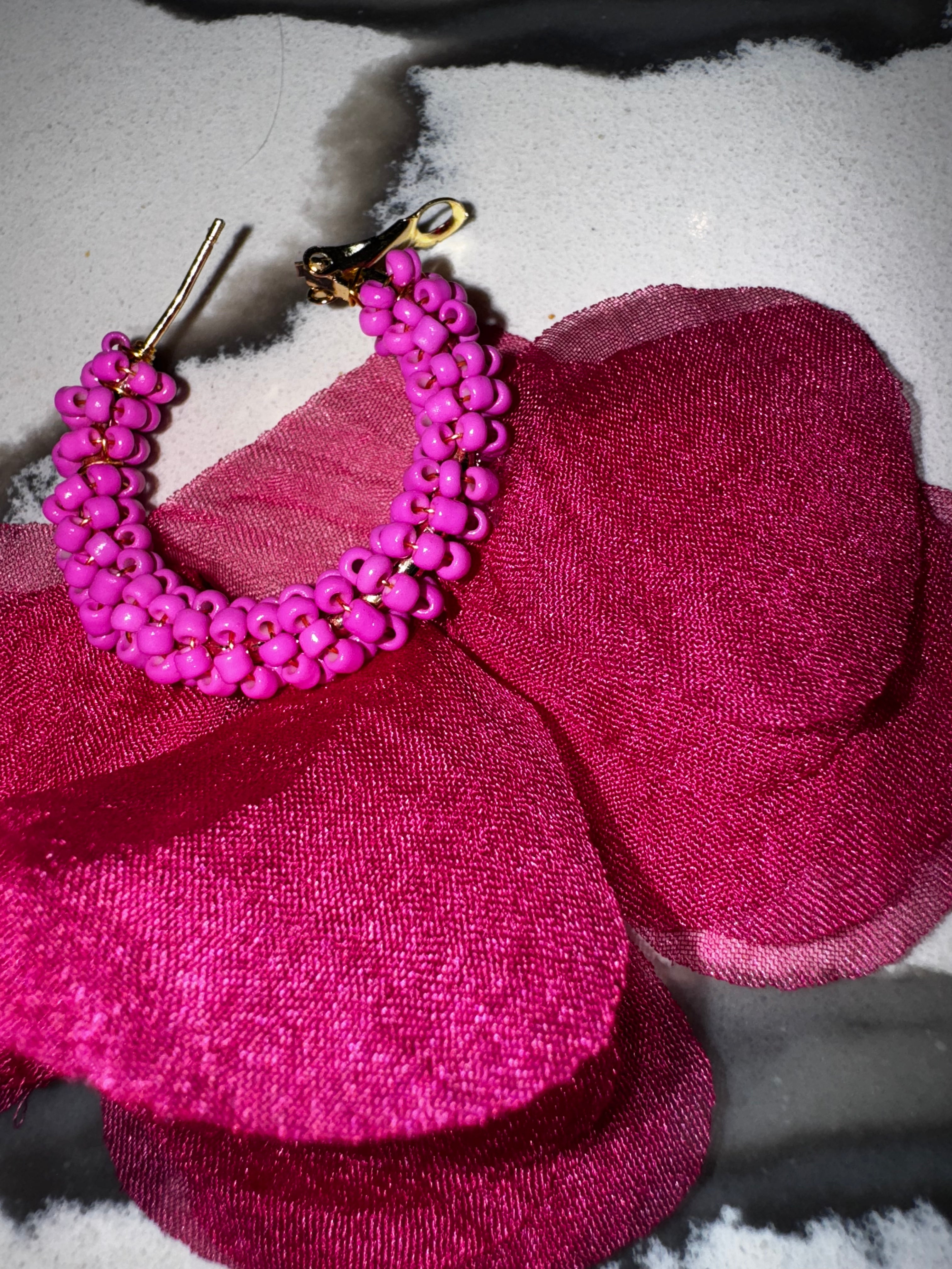 Floral Petal-like earrings