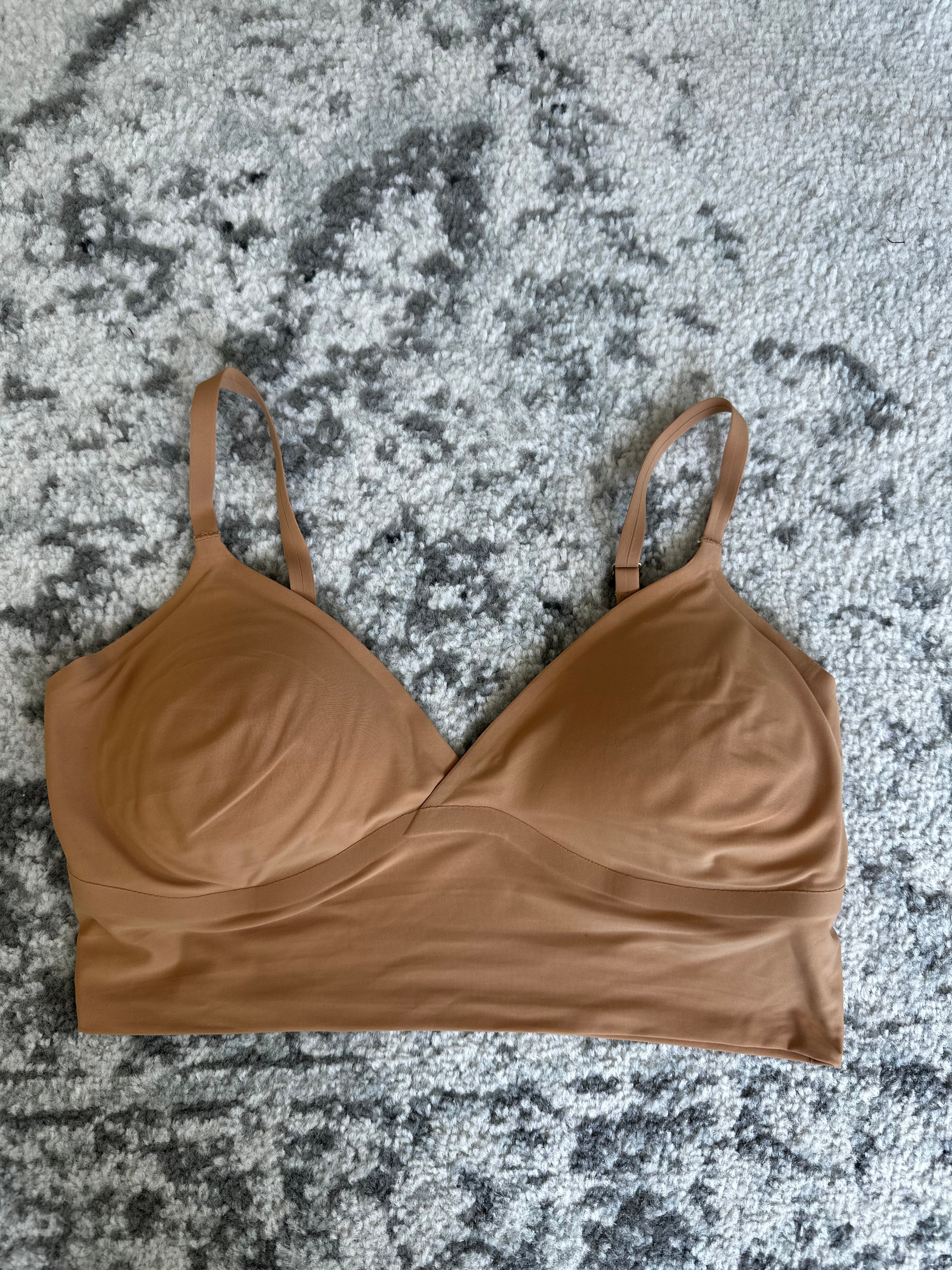 Tan Abercombie and Fitch Bra Wireless (Size M)