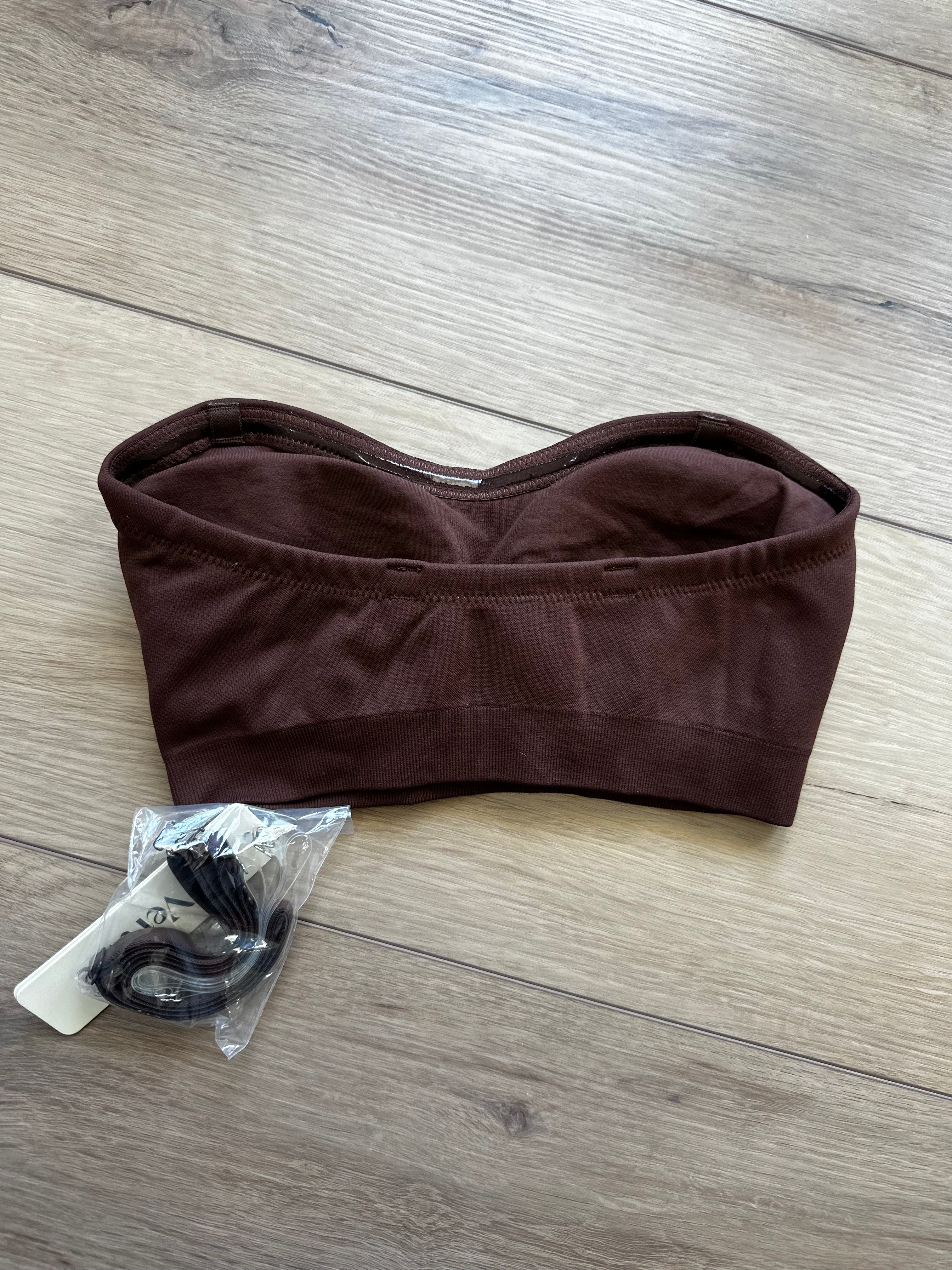 Brown Strapless Bra New with Tag (Size Small)