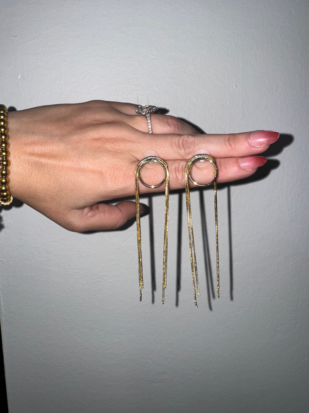 Gold Dangle Earrings