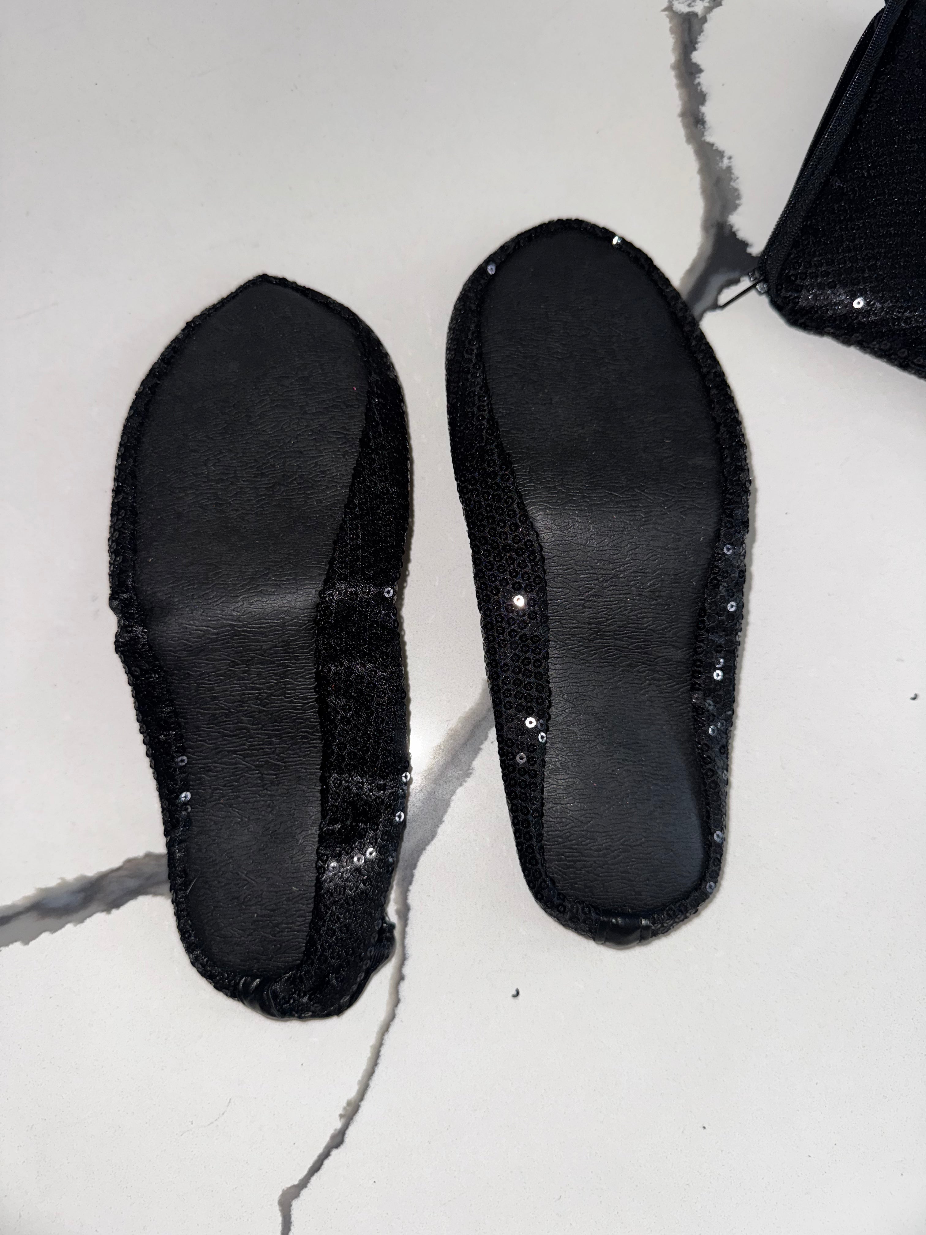 Travel Flats For A Night Out (Brand New) (Size 6-8)