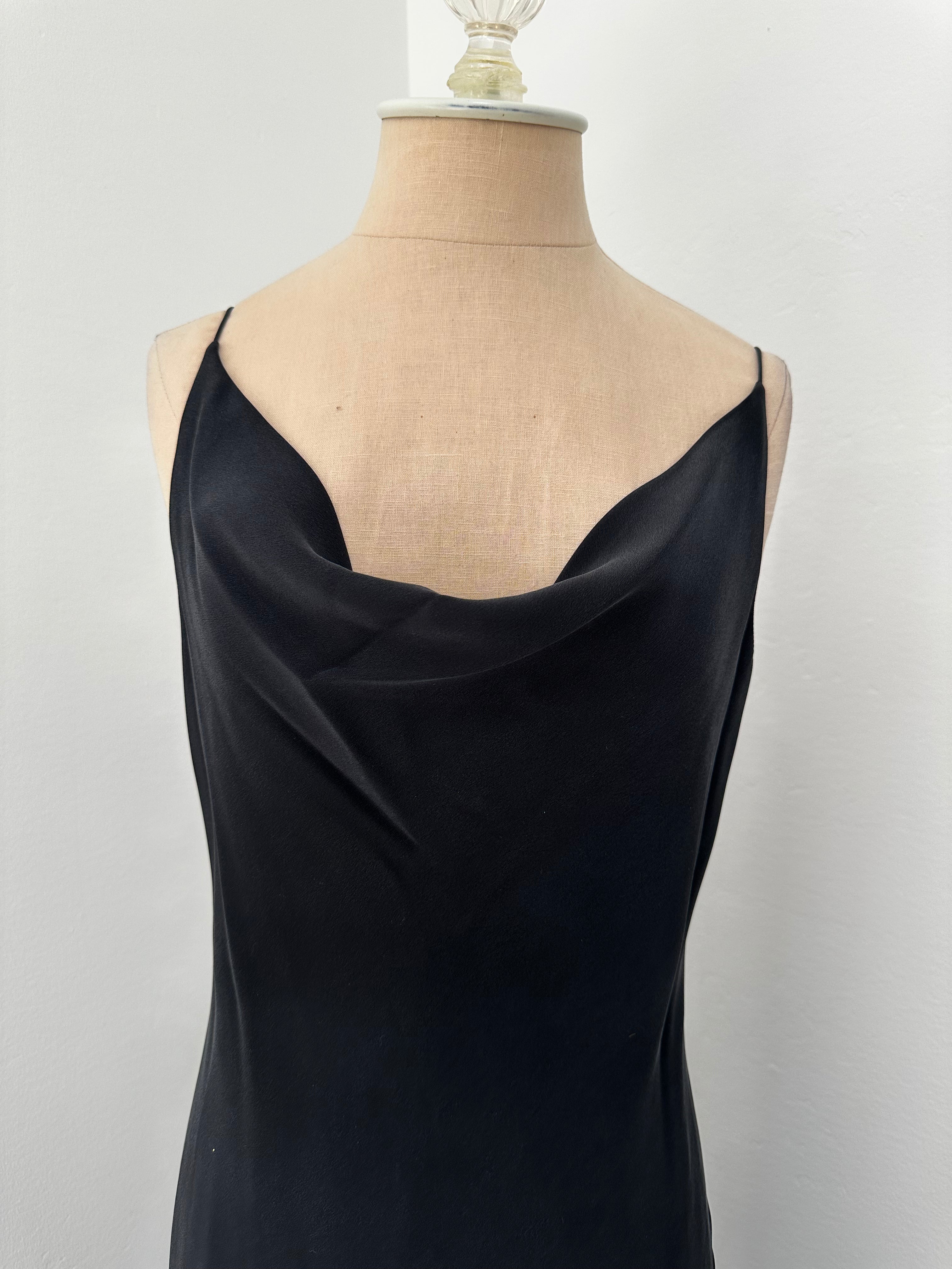 Black Elegant Ralph Lauren Maxi Dress (Size 10) – Raya's Closet