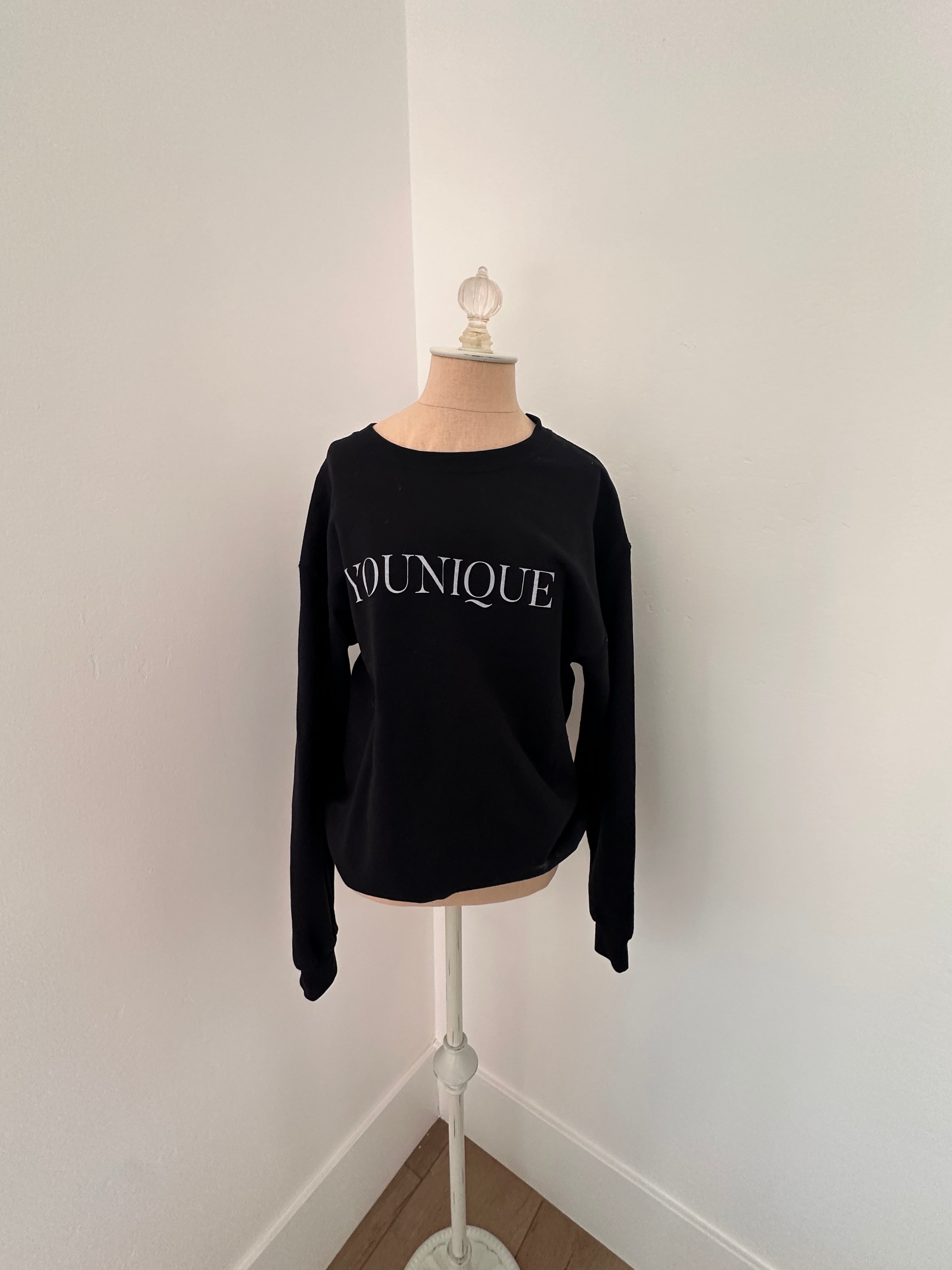 Black Younique Sweatshirt (Size Medium)