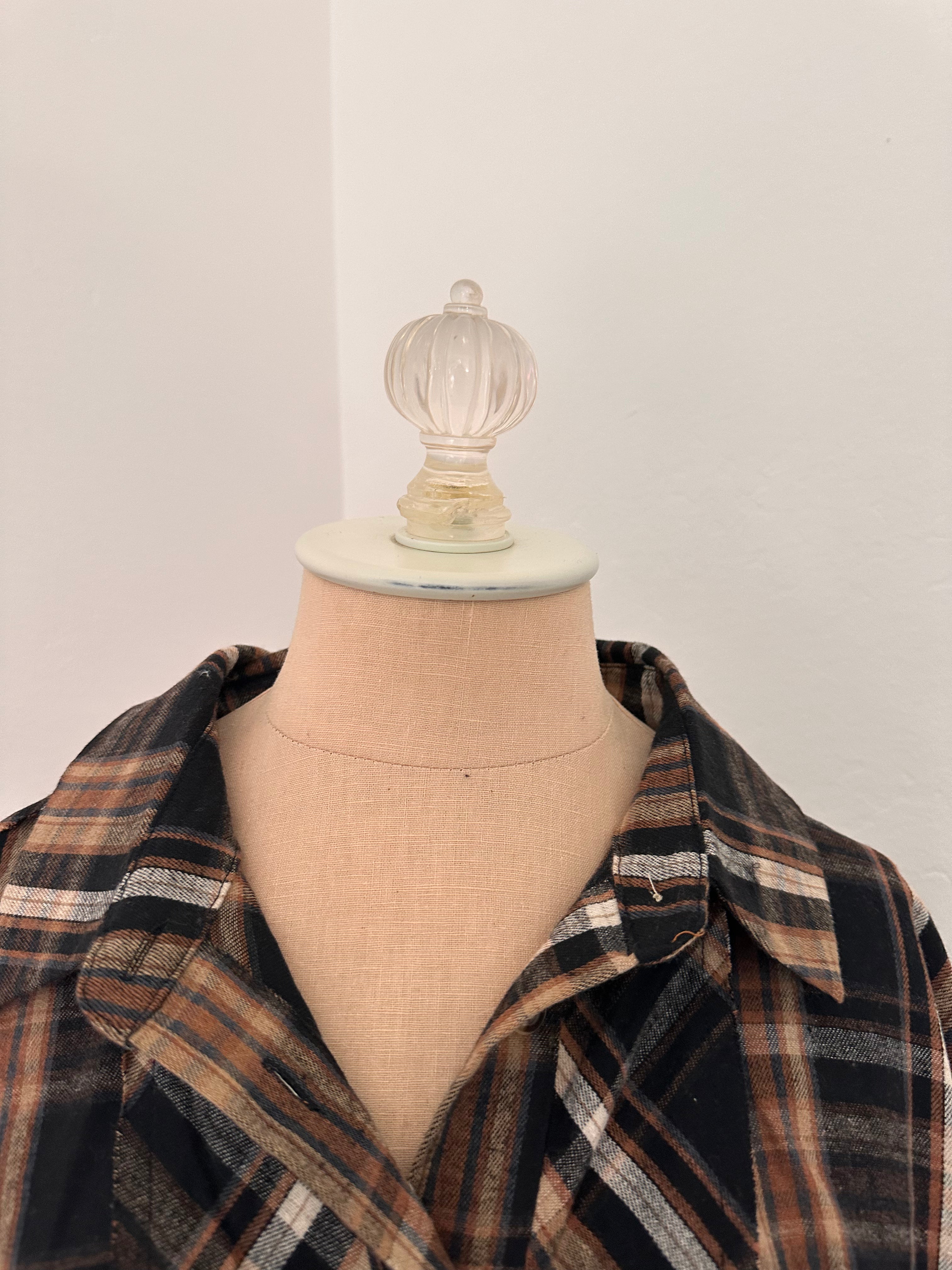 Plaid Flannel Button Up (SIze Medium)