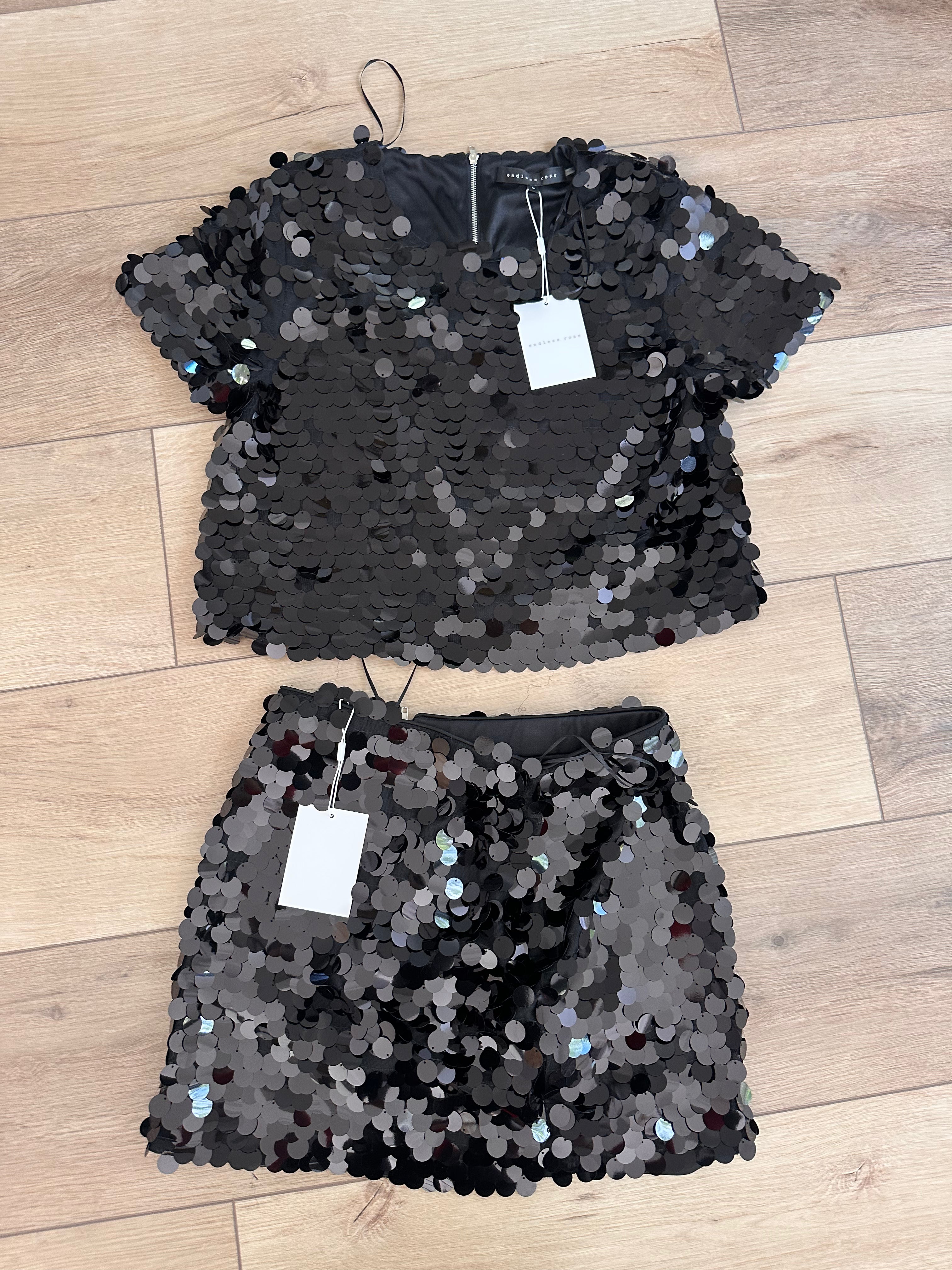 Black Sparkle Set (Size Large)