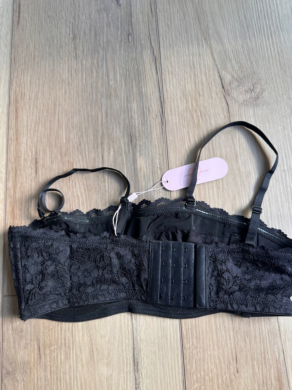 Lace Black Bra (size small)
