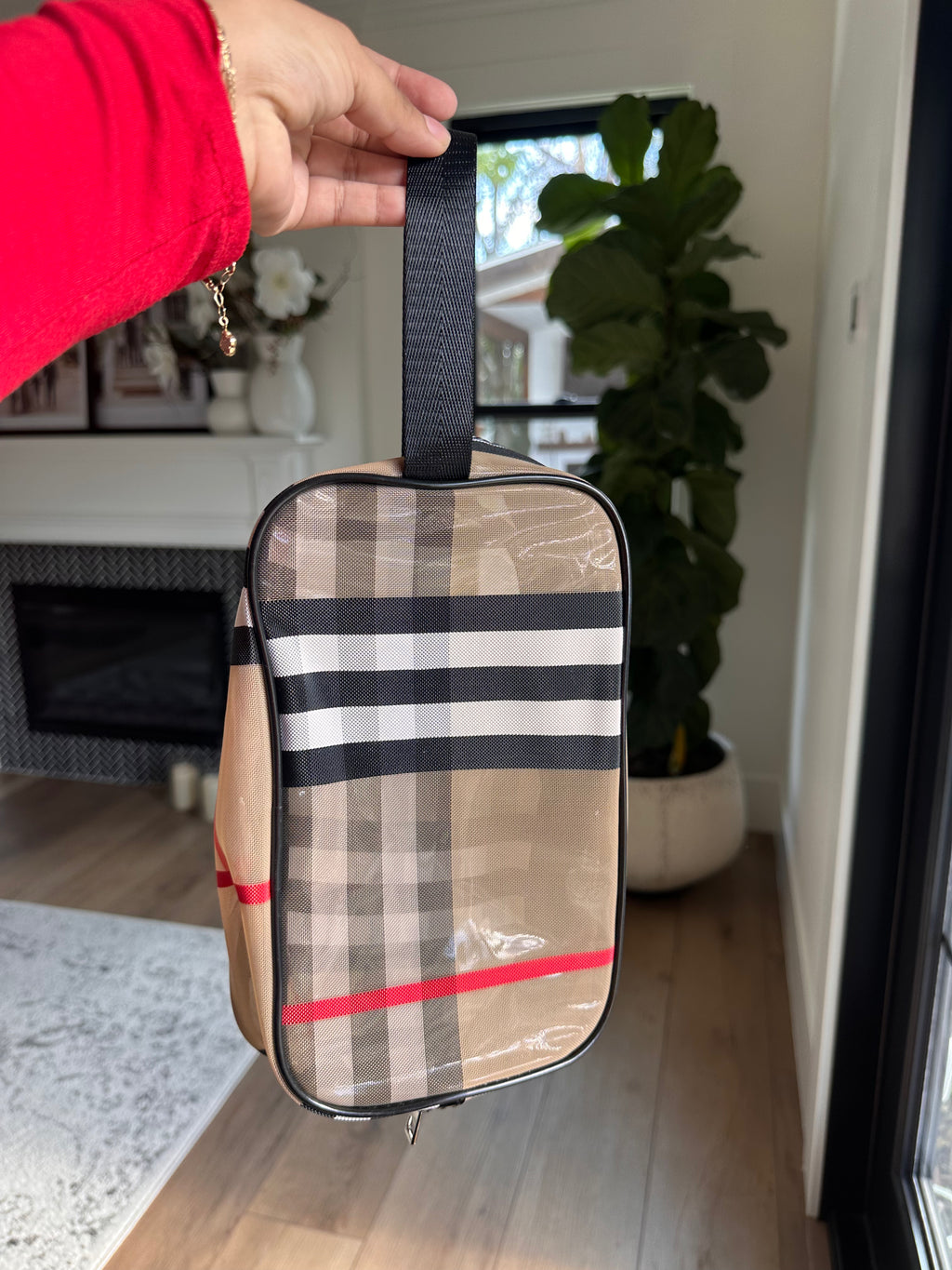 Beige Pattern Bag