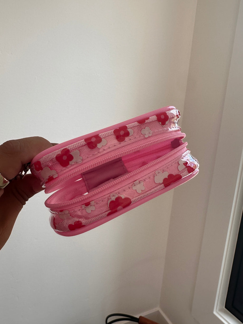 Small Pink Clear Bag