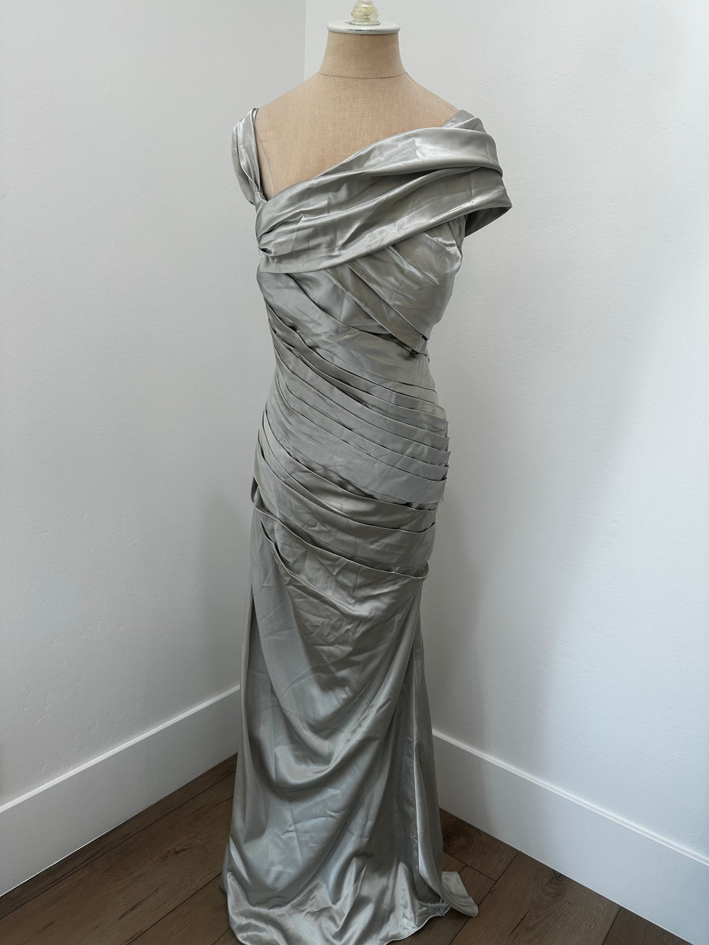 formal Gray Formal Dress (Size XLarge)