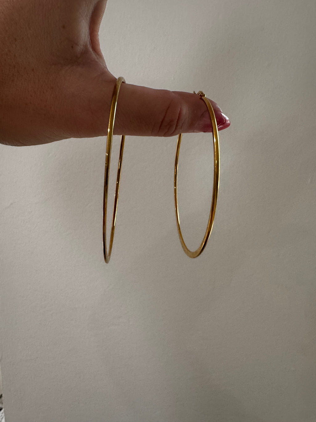 Gold Hoop Earrings