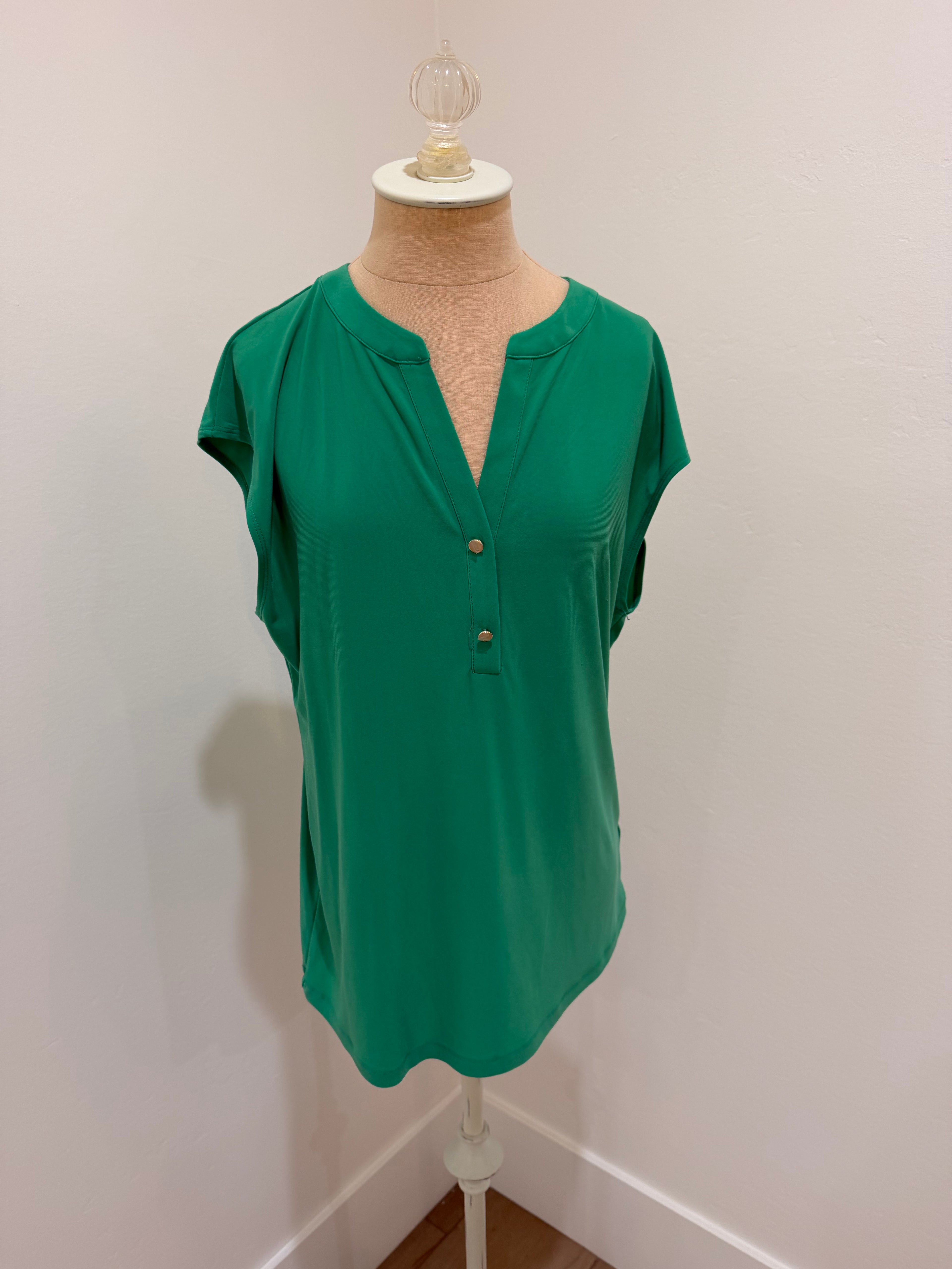 Green Tank Top ( size large)