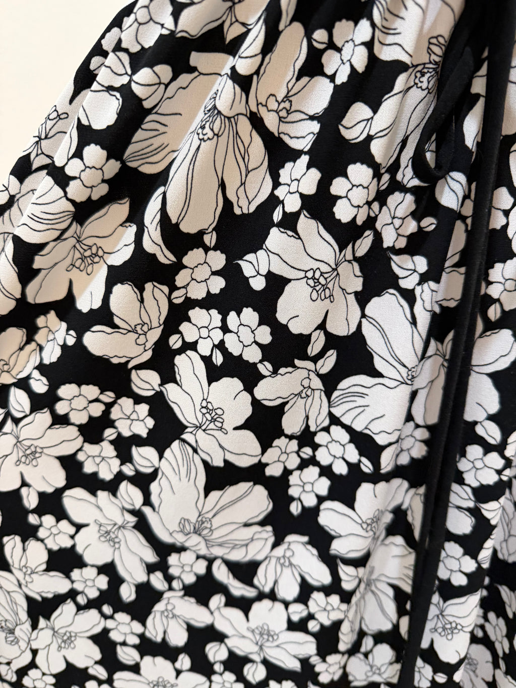 printed vacation dress (size large)