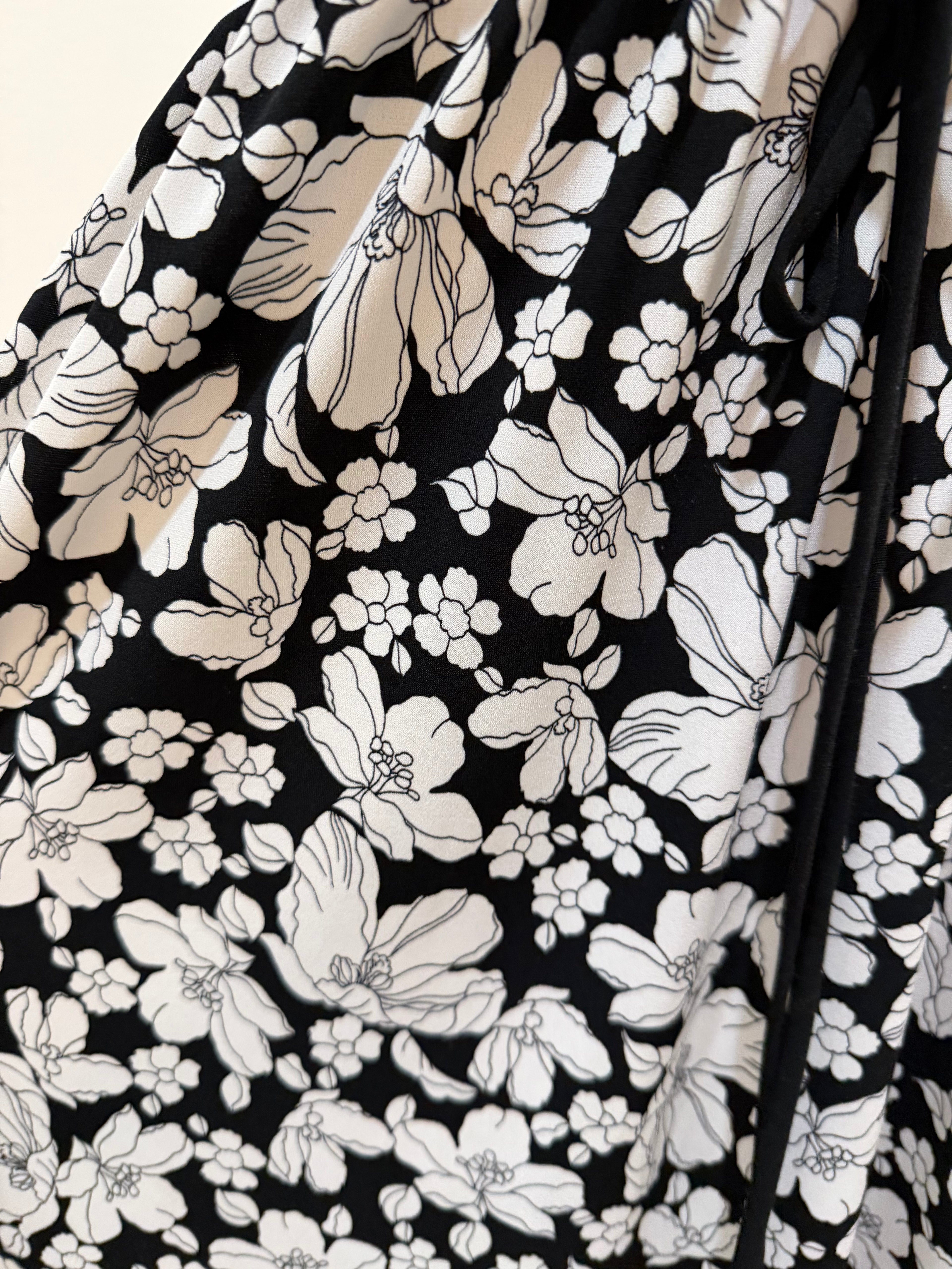 printed vacation dress (size large)