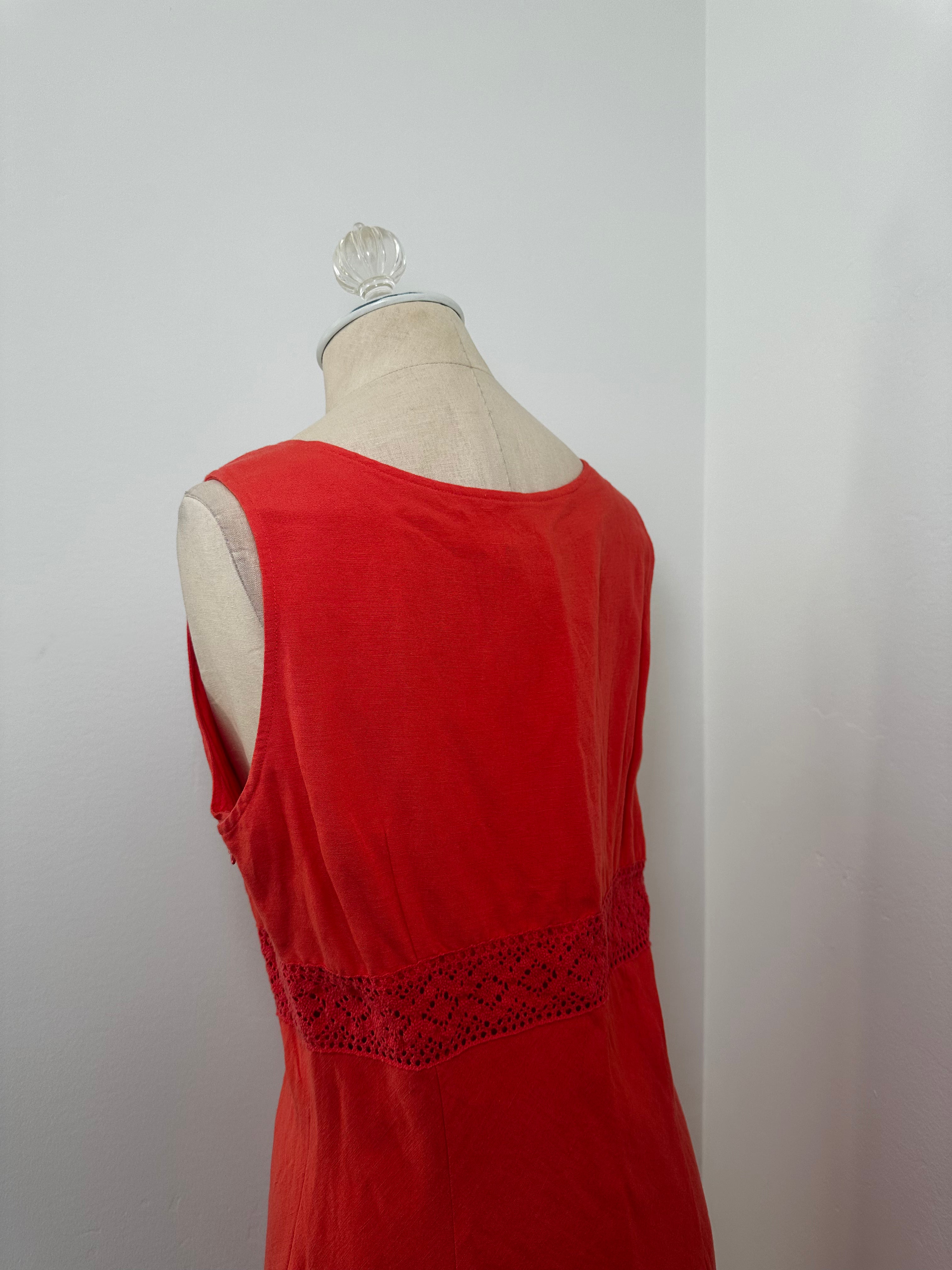 Coral  Dress (Size 10) size large