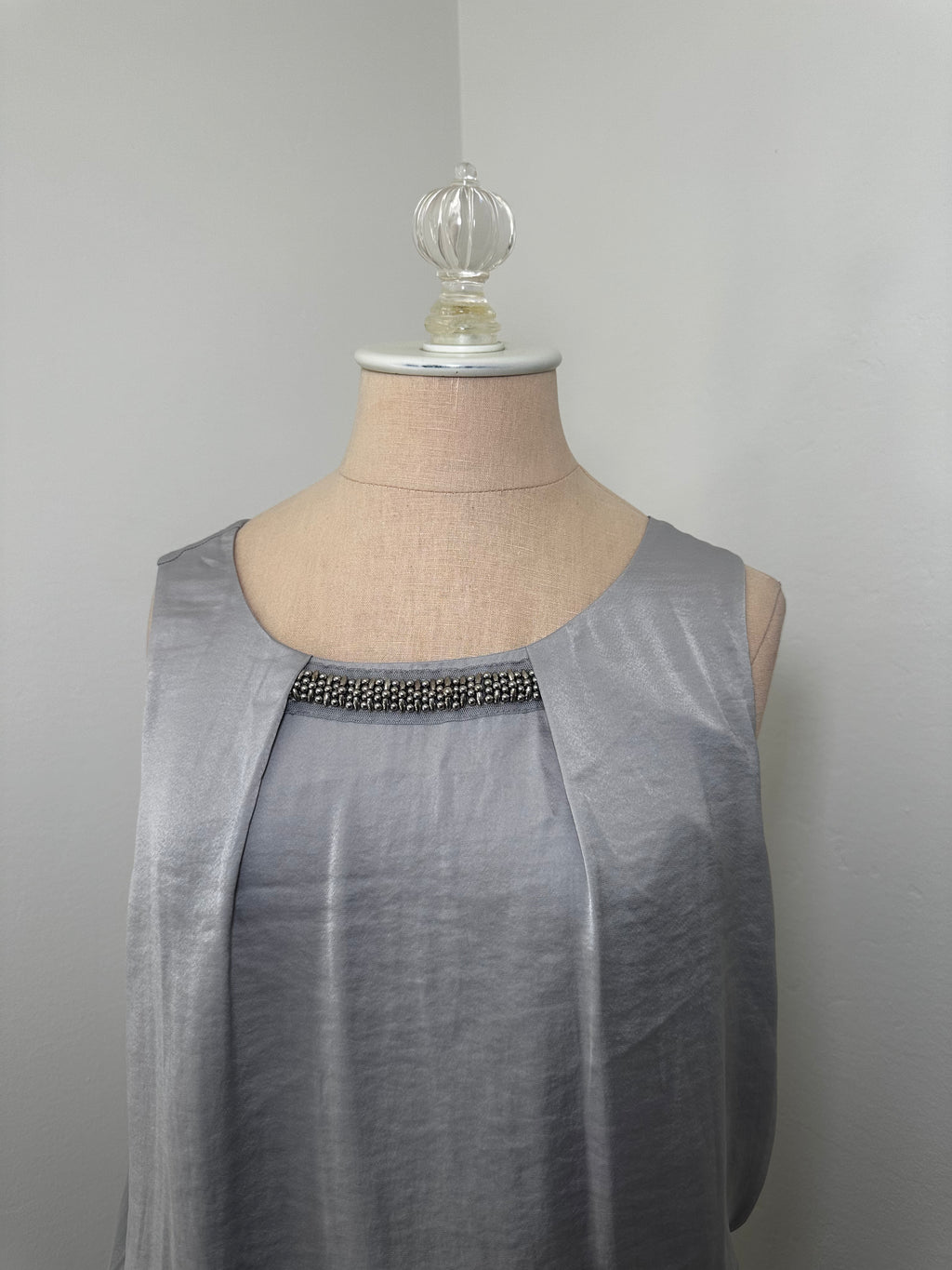 Gray and Black Short Dress (Size Large)