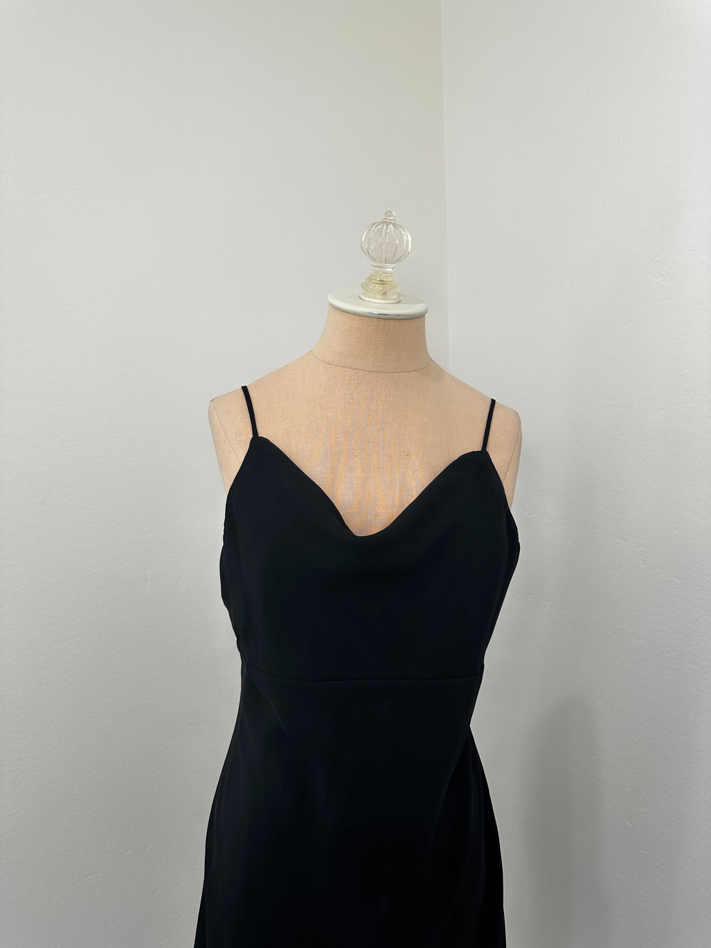 Black Short Cocktail Dress (Size Medium)
