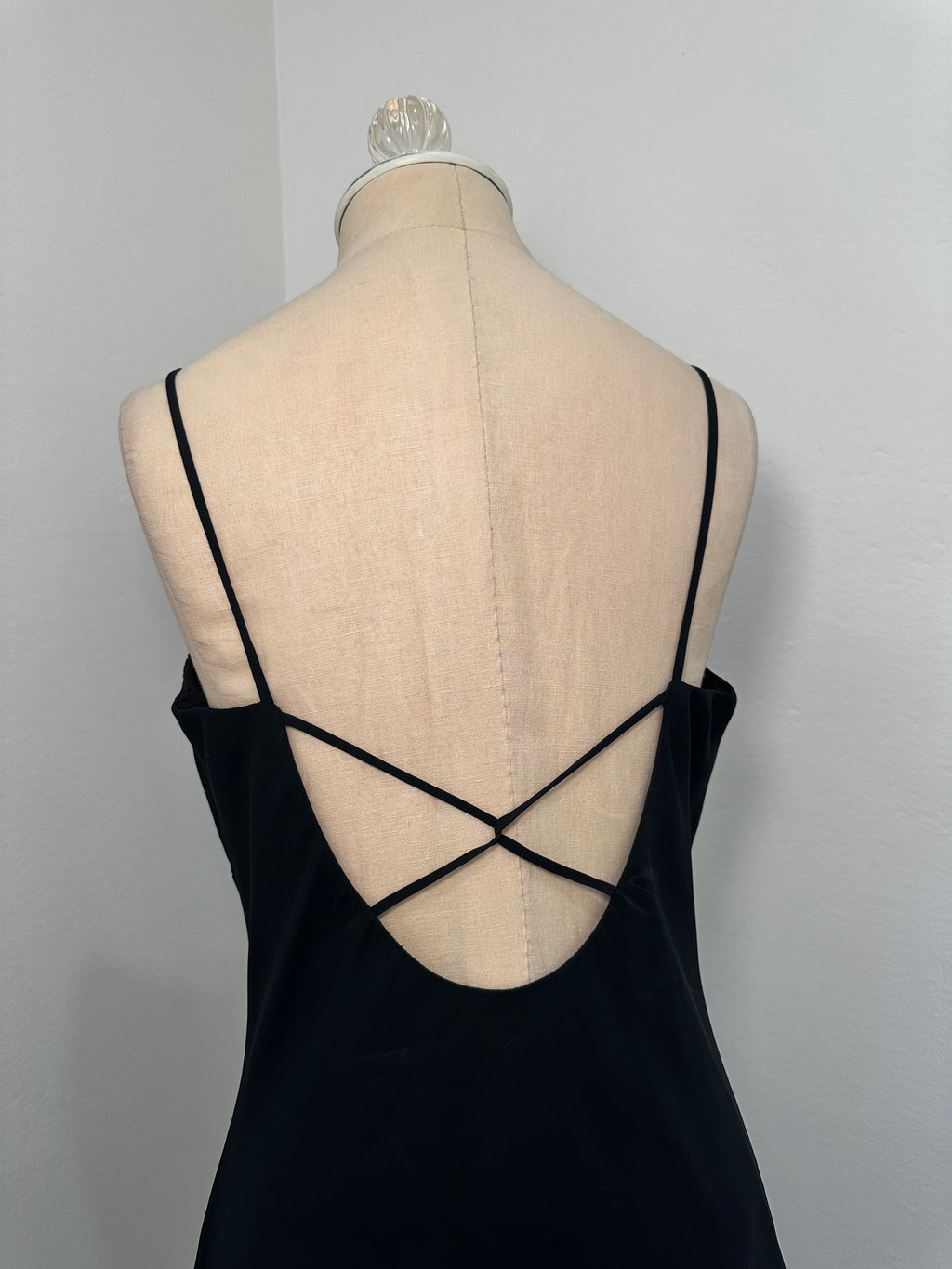 Black Short Cocktail Dress (Size Medium)