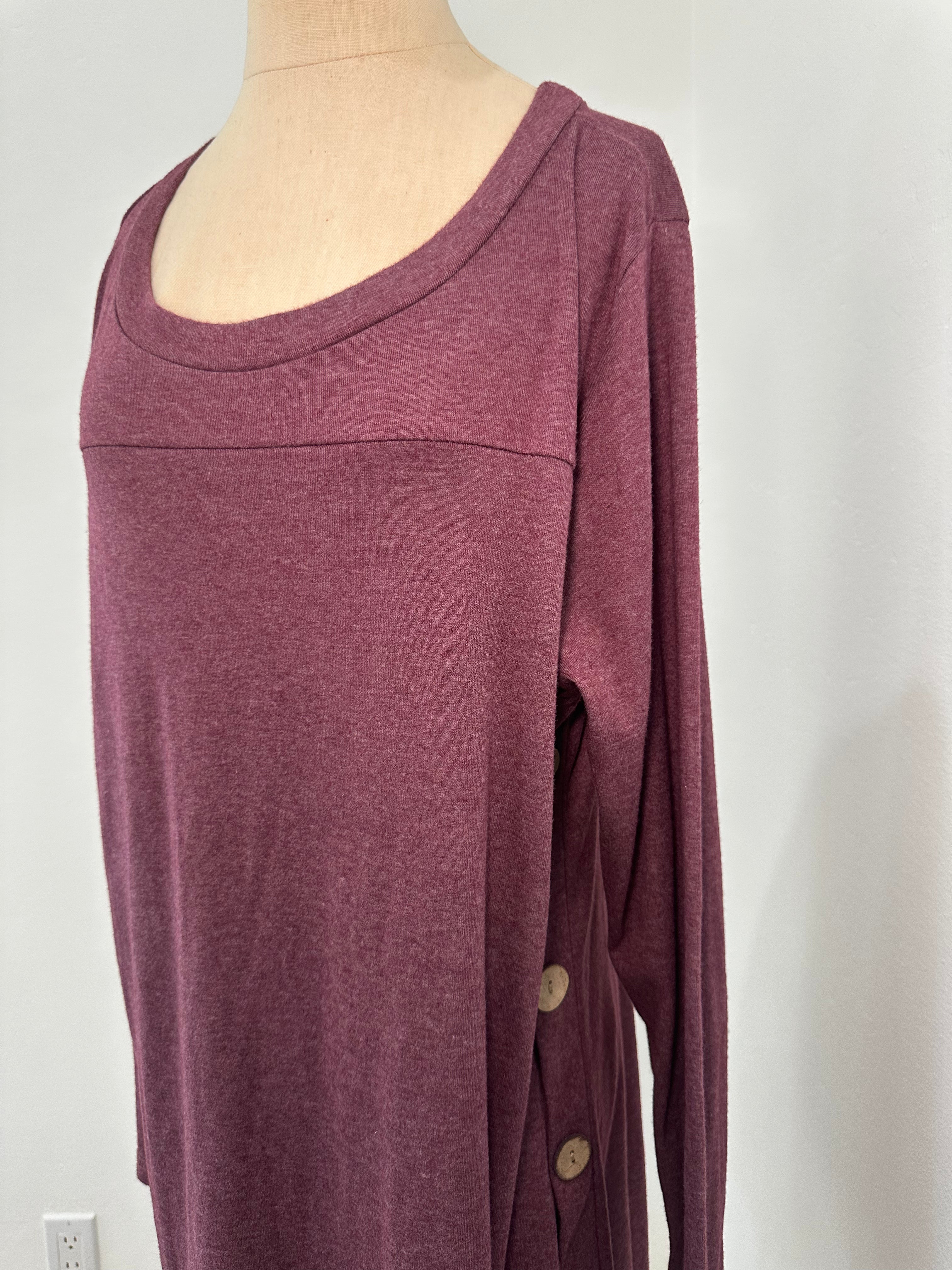 Mauve Long Sleeve (Size XLarge)