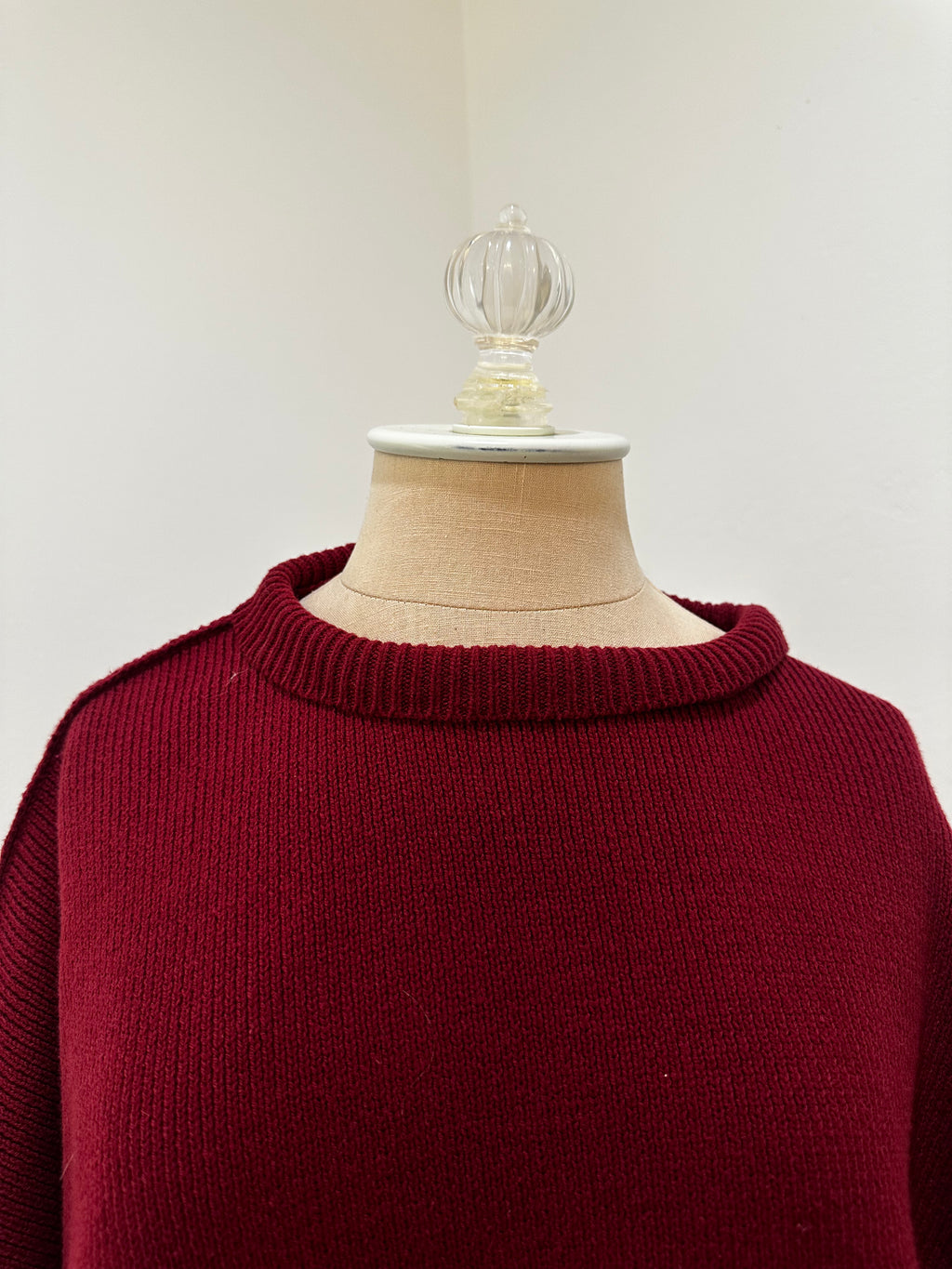 Maroon Pullover Sweater (Size Medium)