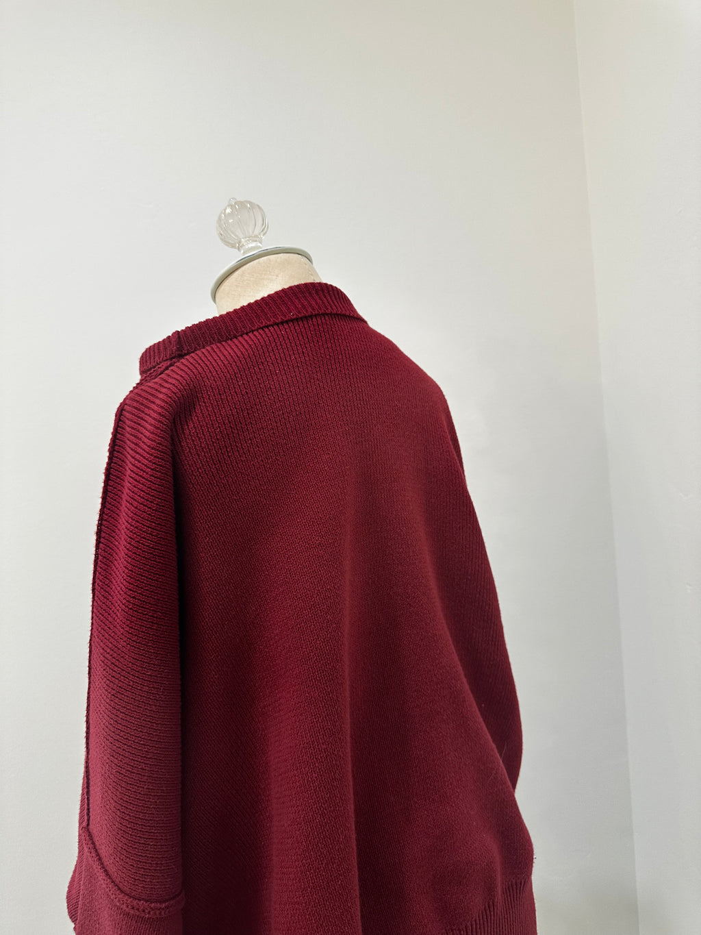 Maroon Pullover Sweater (Size Medium)