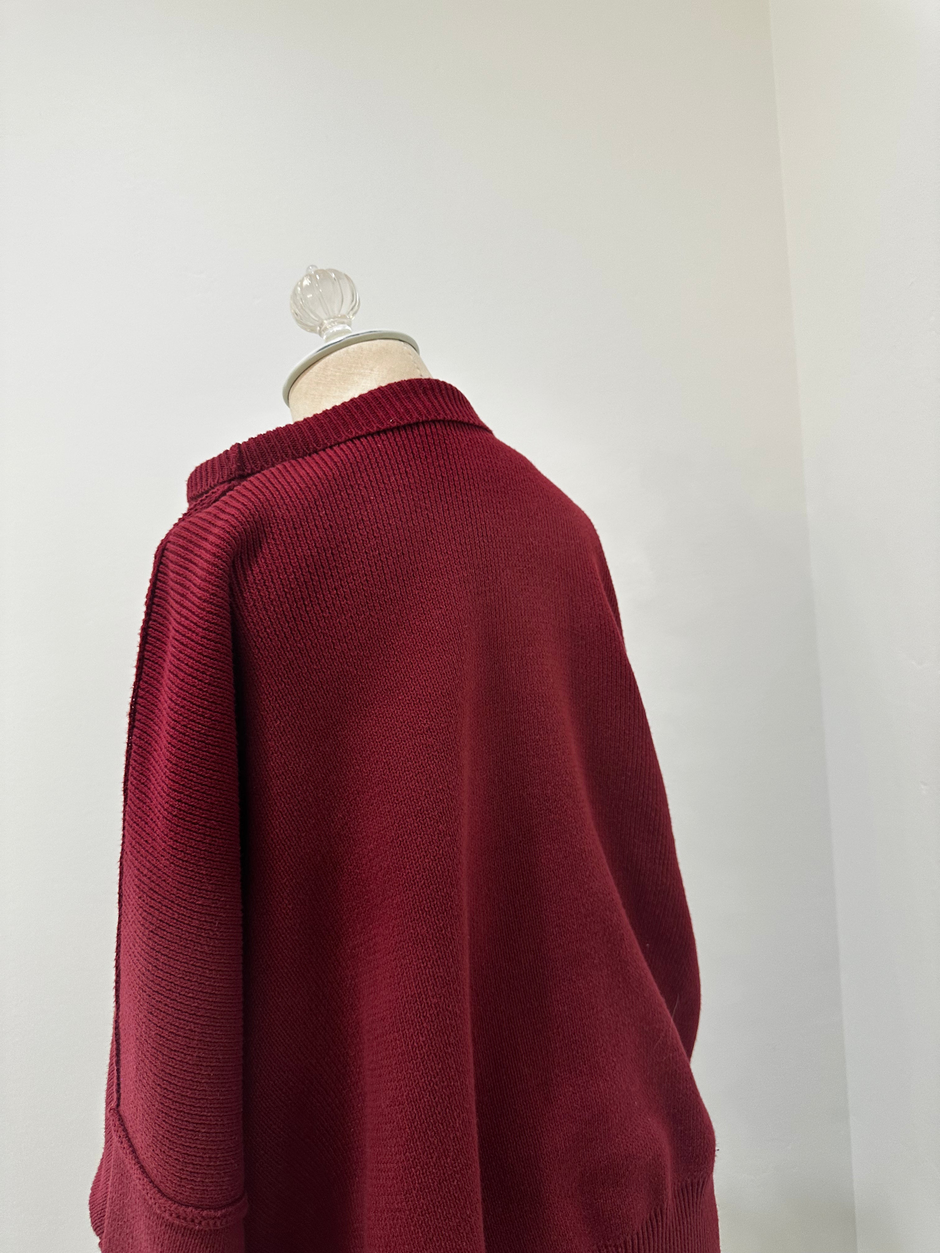 Maroon Pullover Sweater (Size Medium)