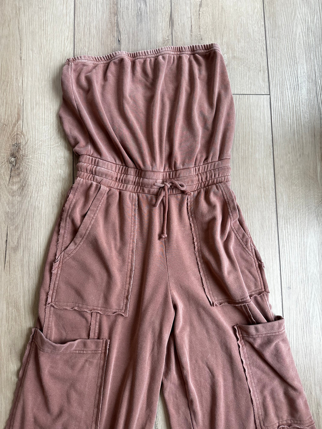 Tan Jumpsuit (Size Small)