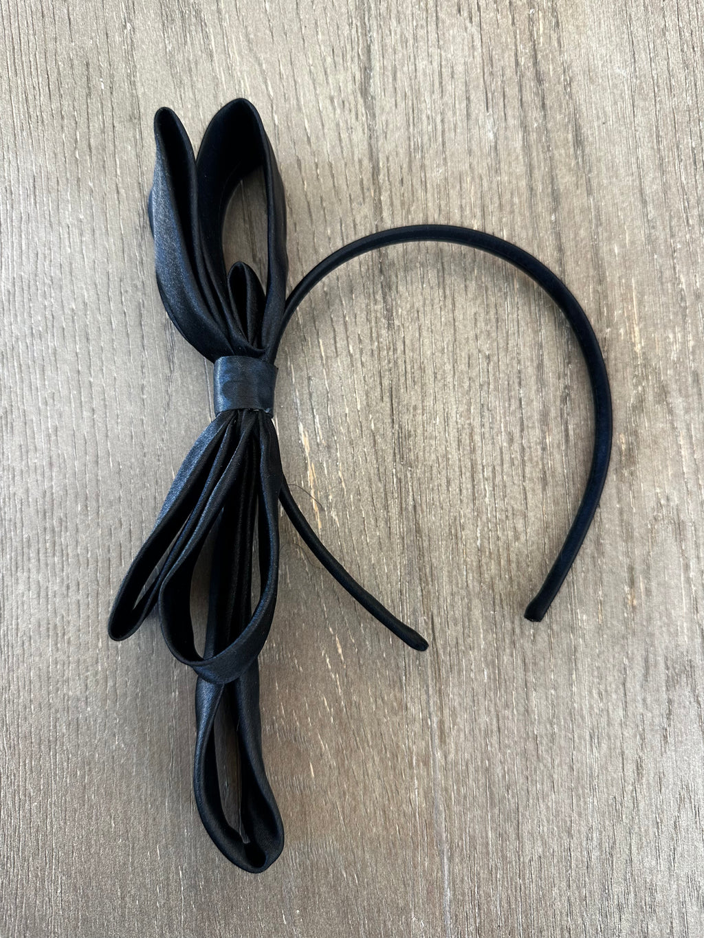 Black Bow Headband