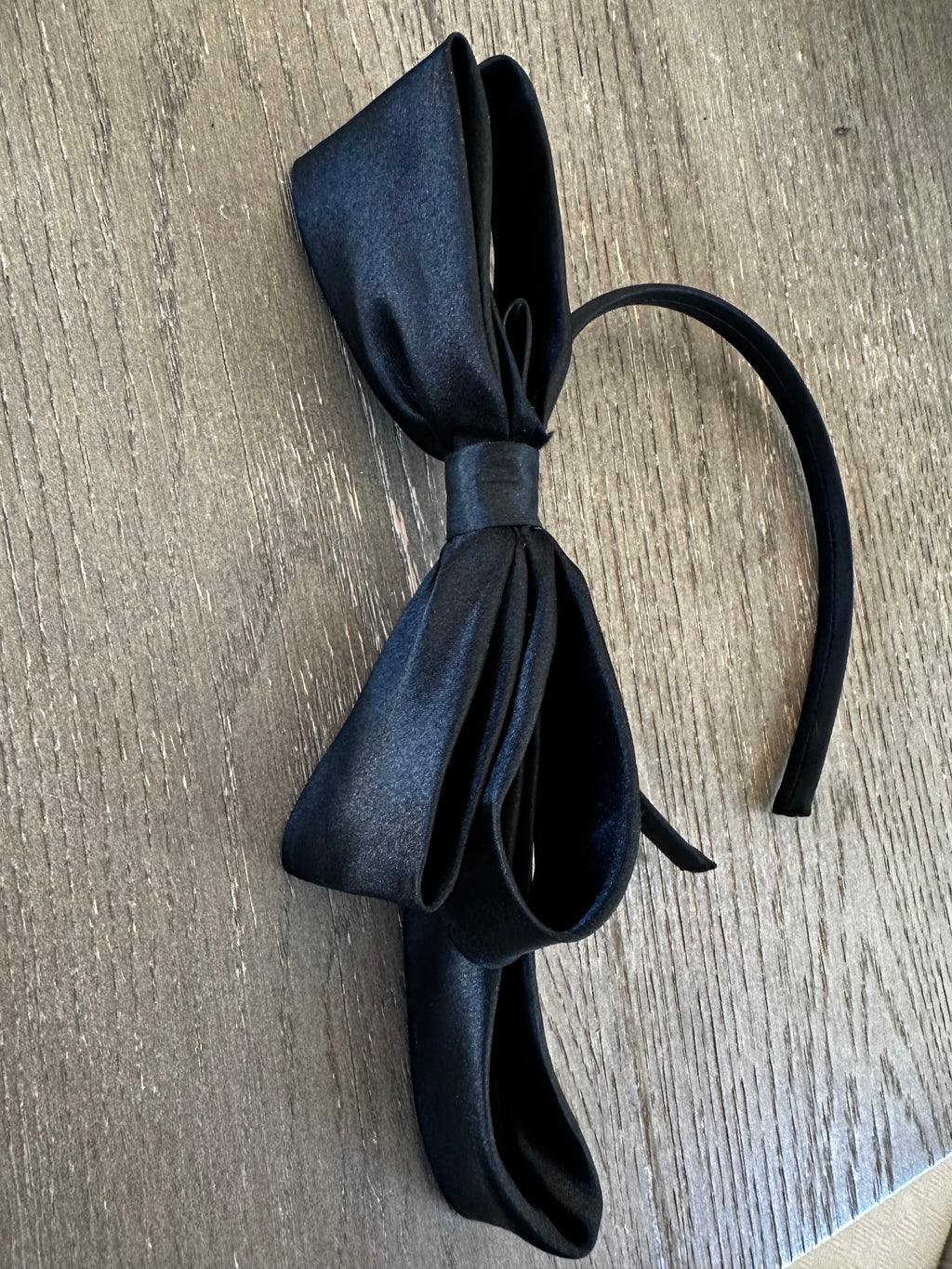 Black Bow Headband