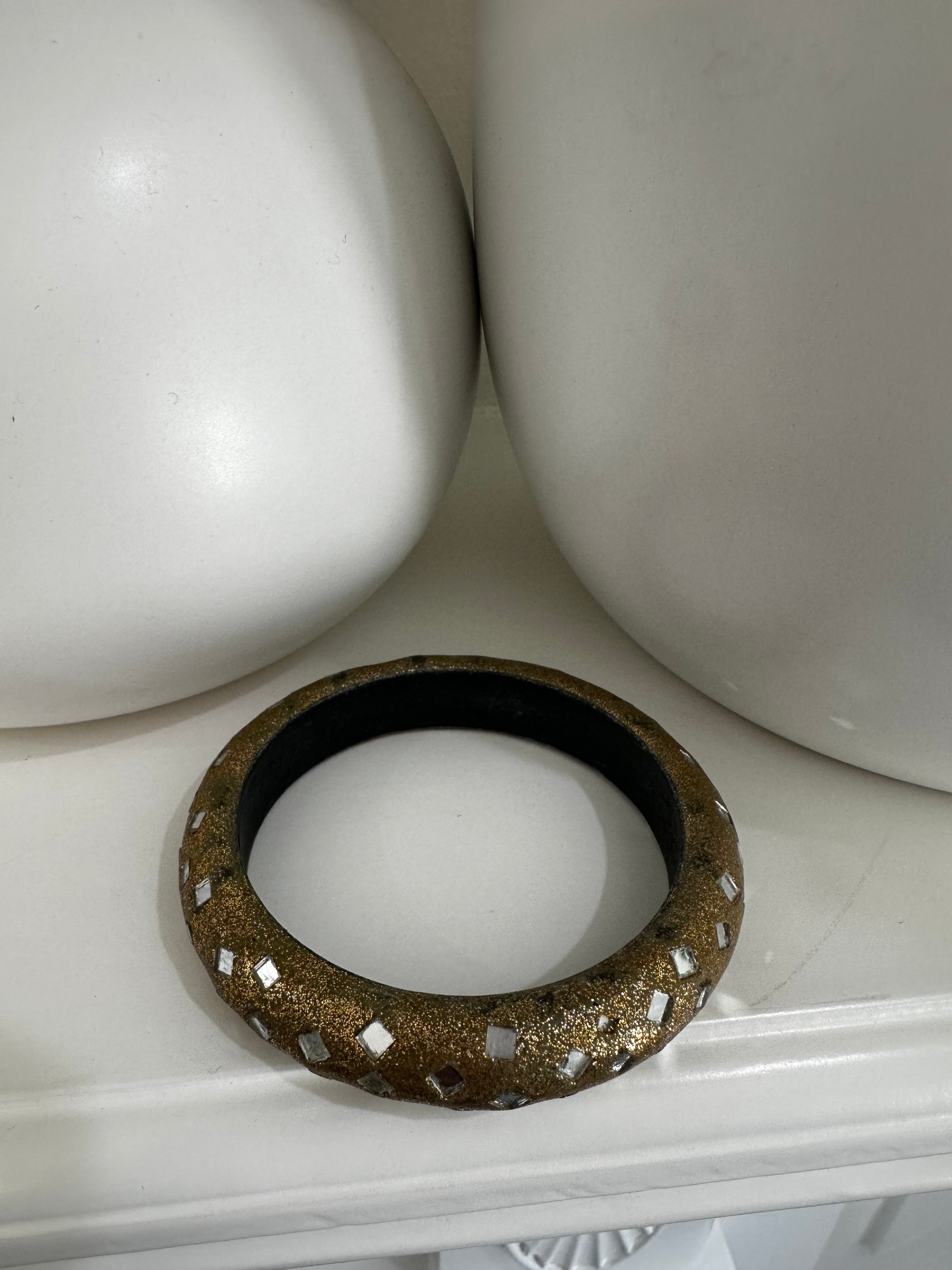 Gold Mirror Bangle