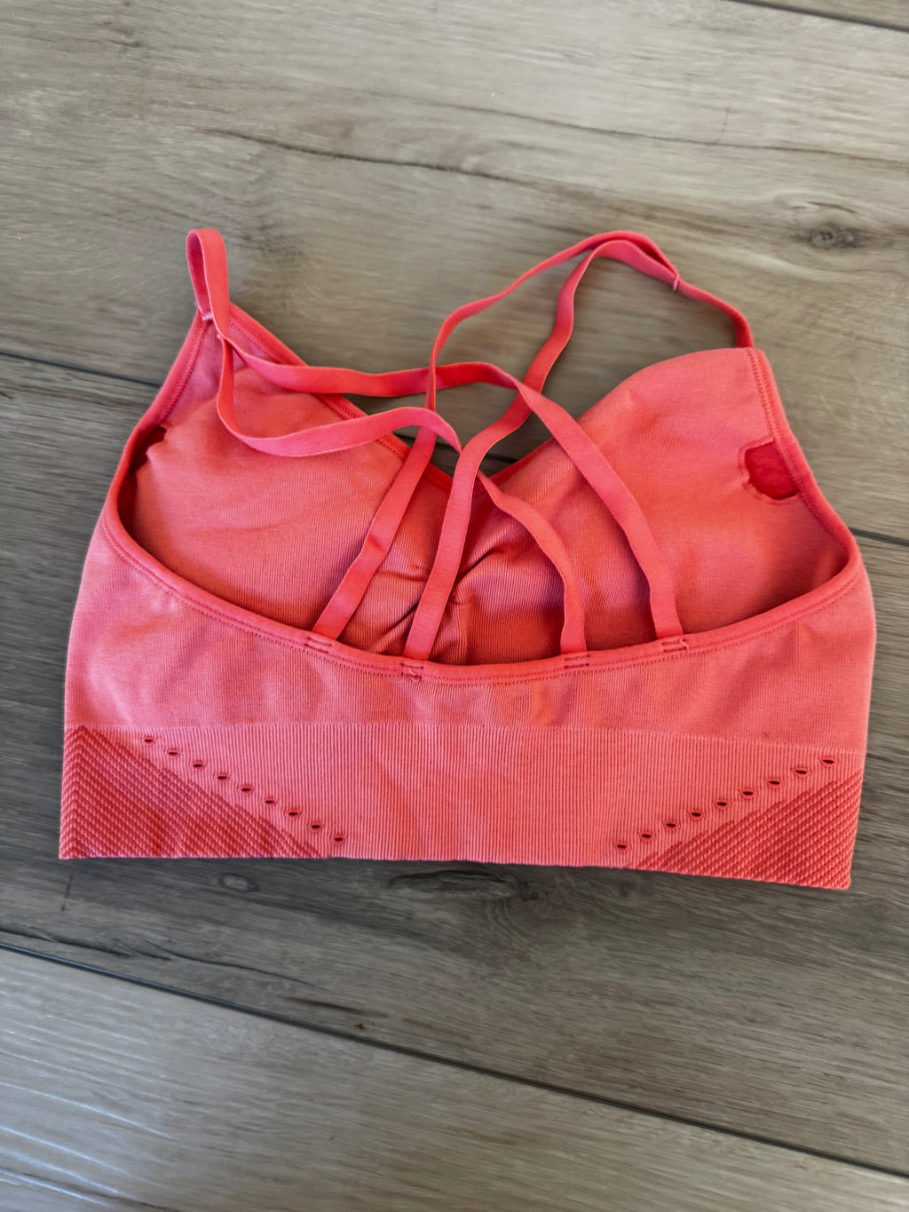 Coral Pink Yoga Set (Size S)