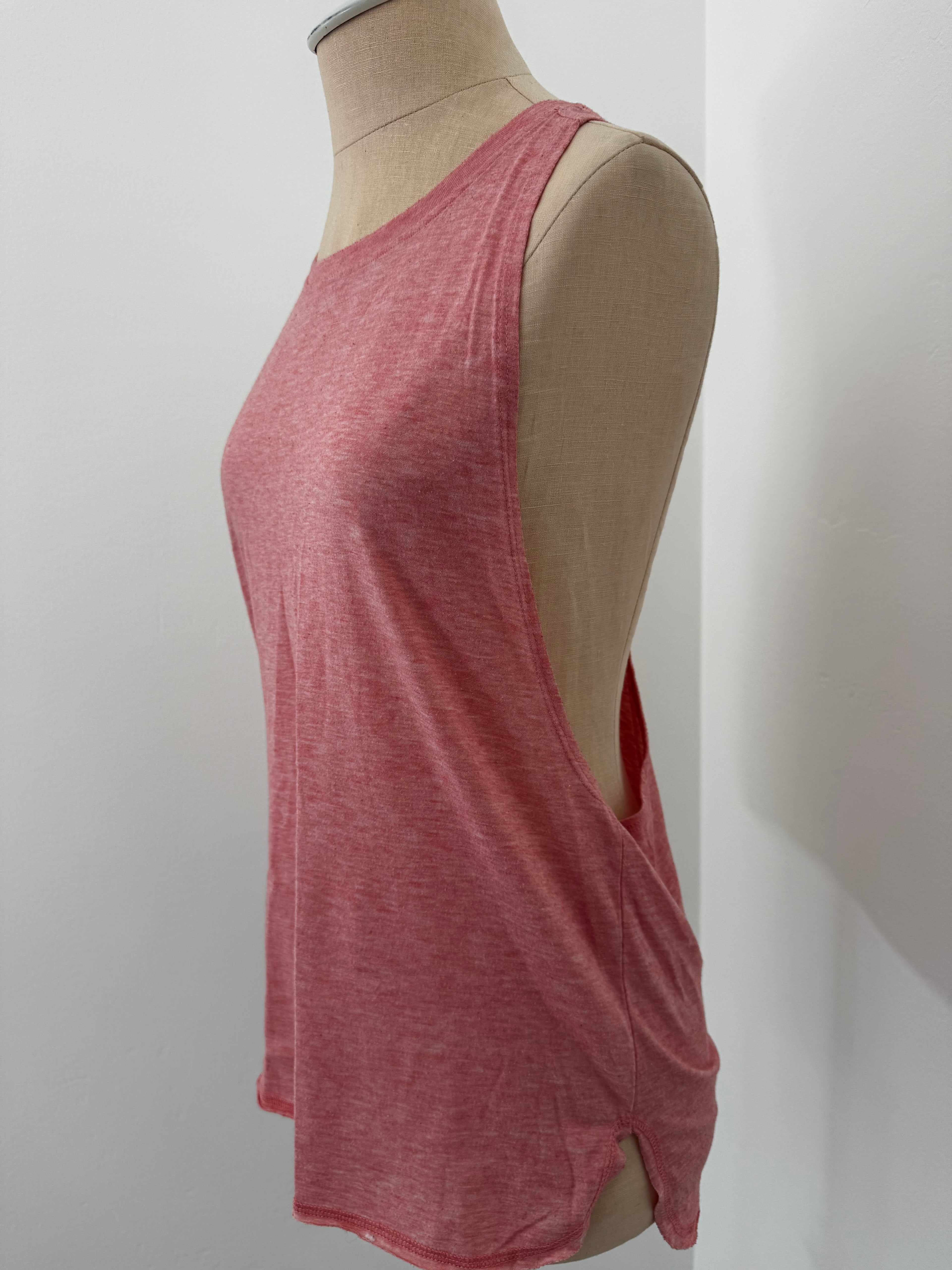 Coral Pink Workout Tank (Size S)