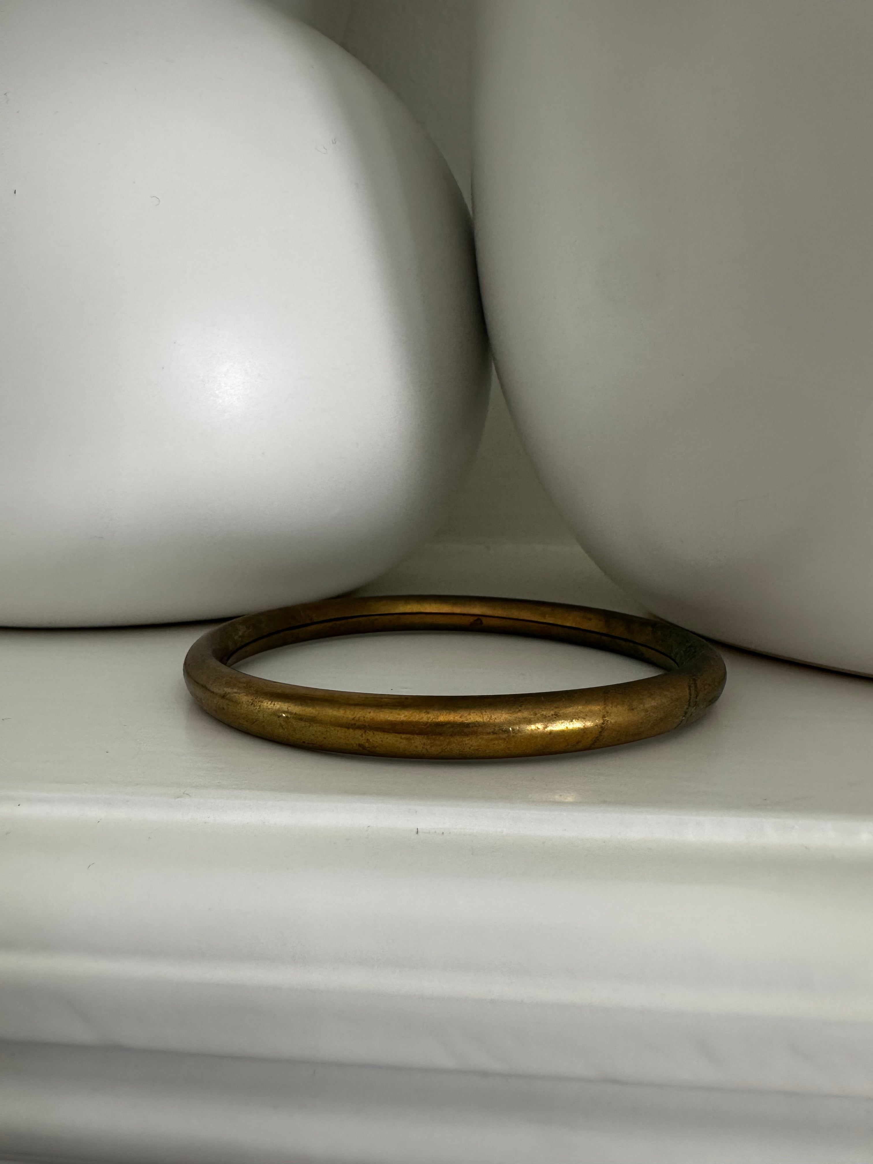 2 Single Heart Bangle