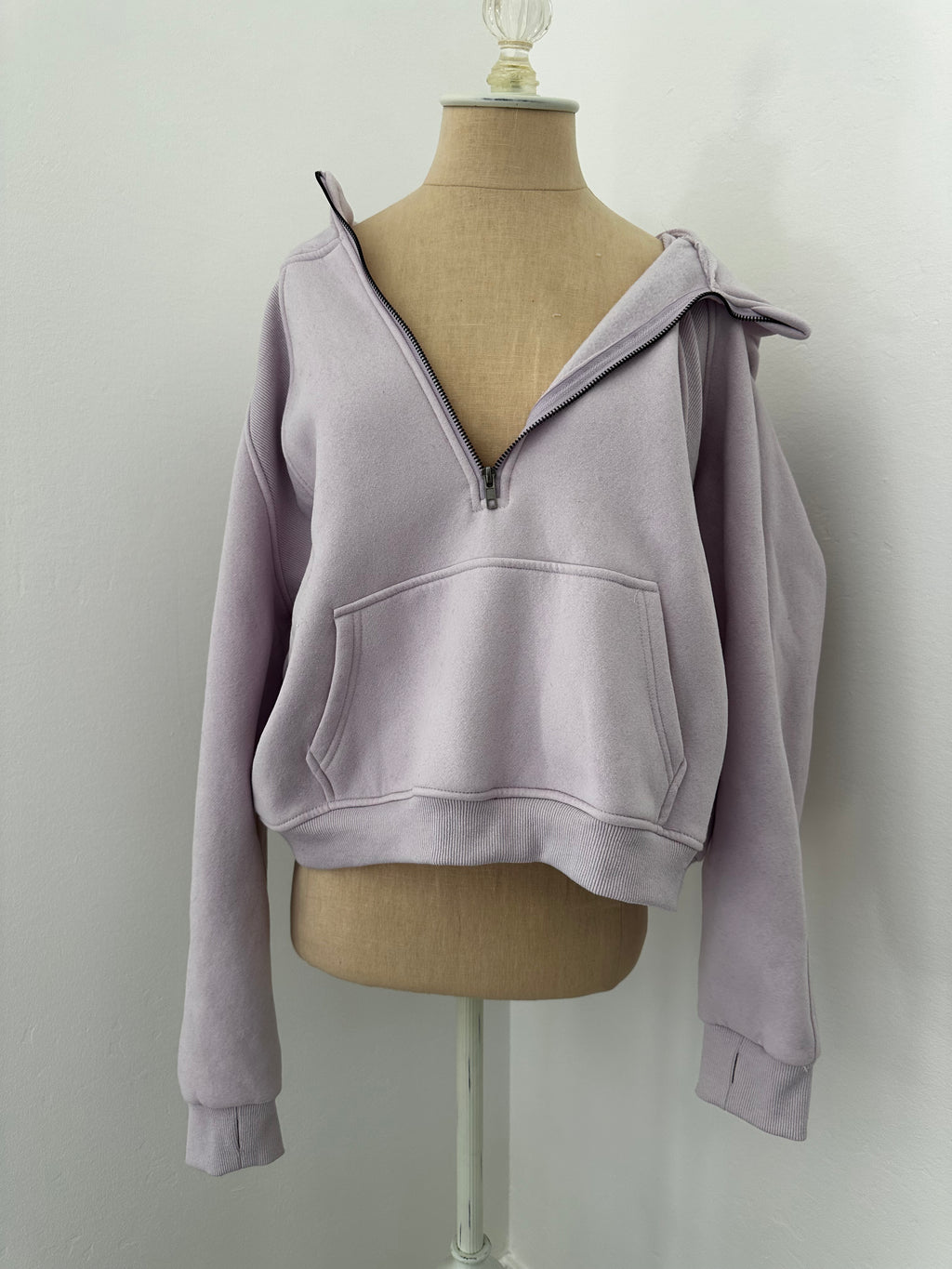 Purple Quarter Zip (Size Medium)