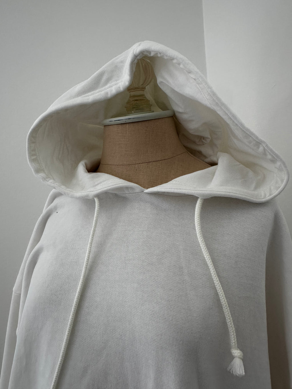 Vici White Flower Hoodie (Size Medium)