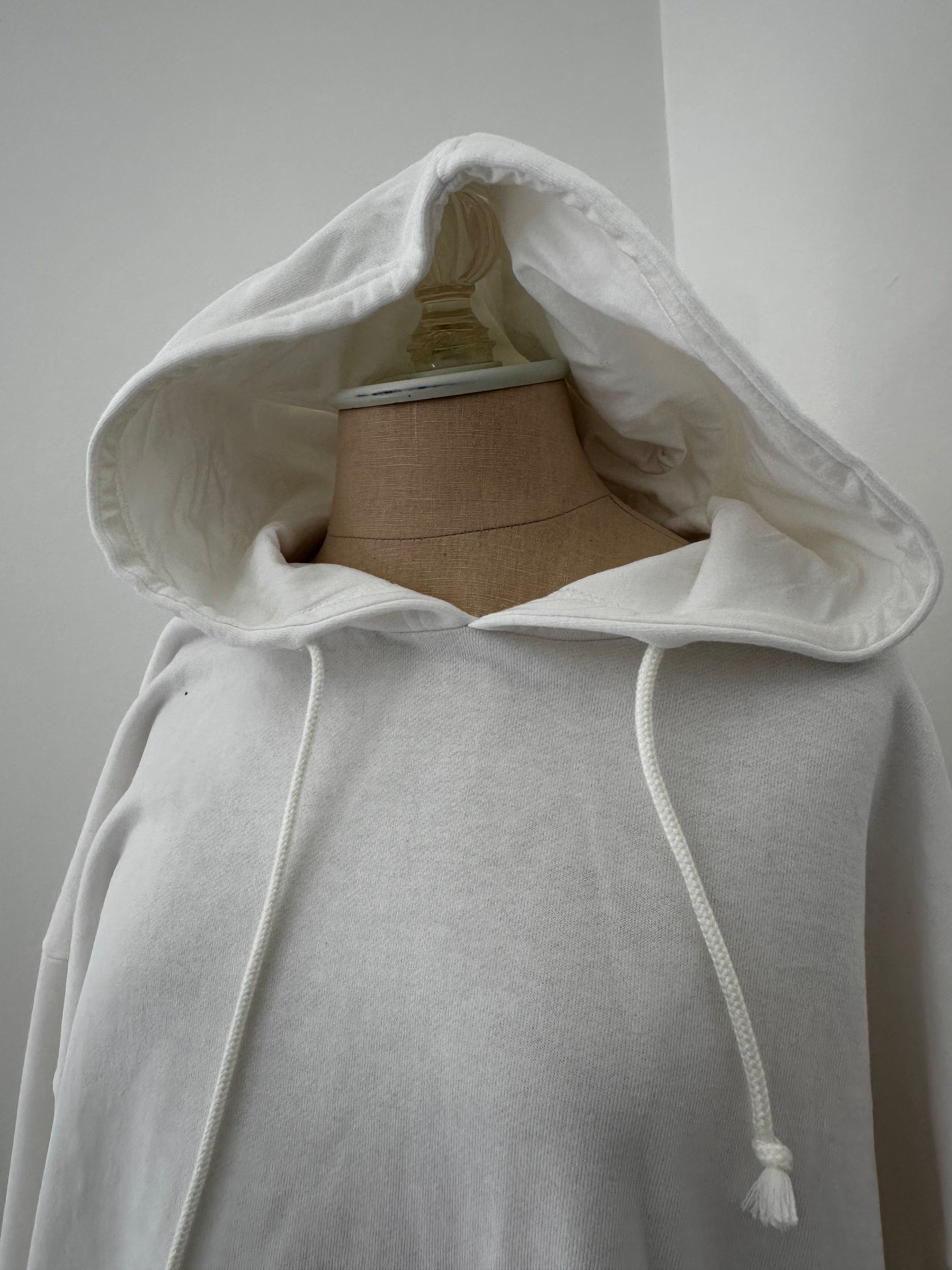 Vici White Flower Hoodie (Size Medium)