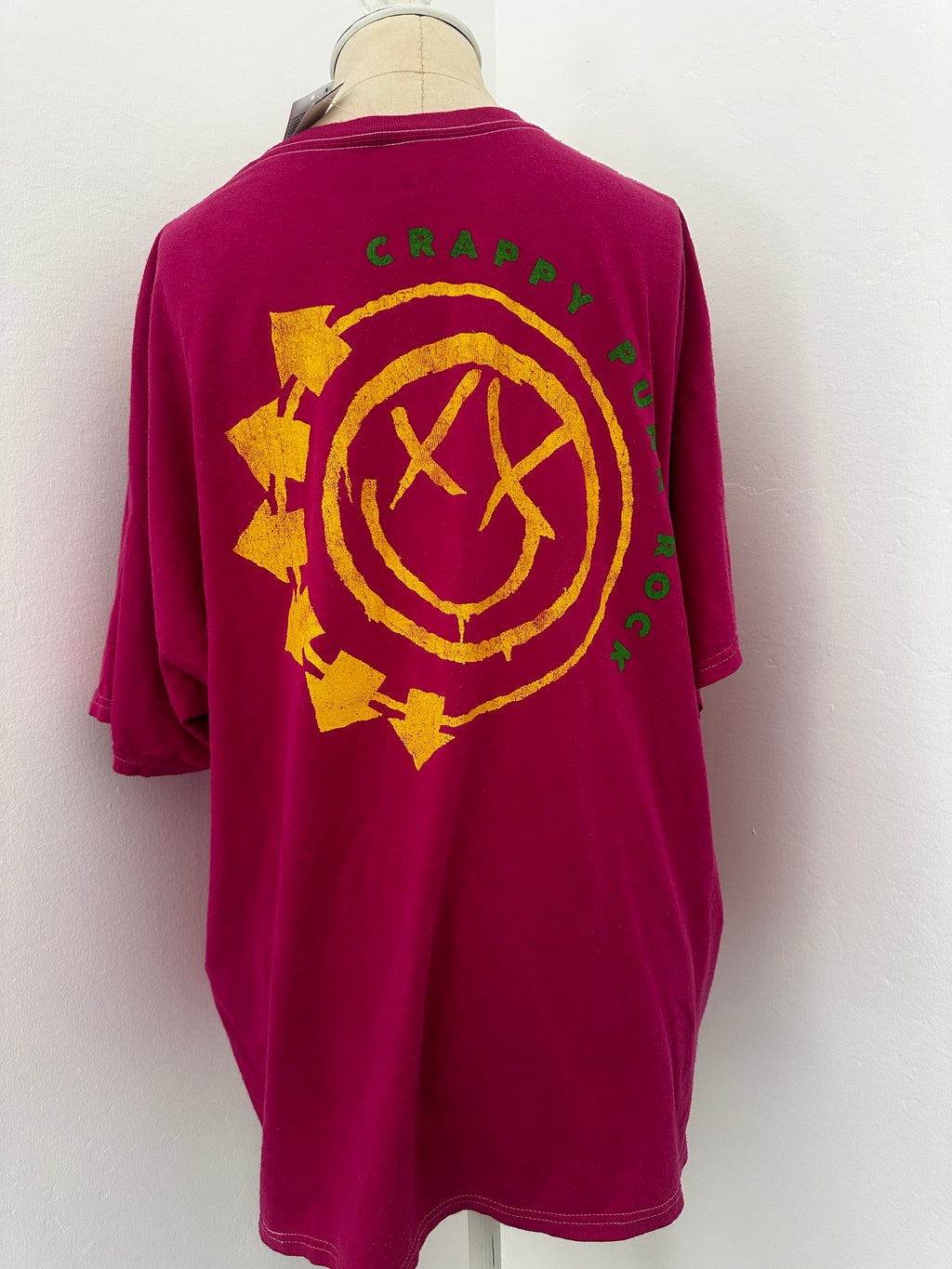 Pink Blink-182 Tshirt New (Size Small/Medium)