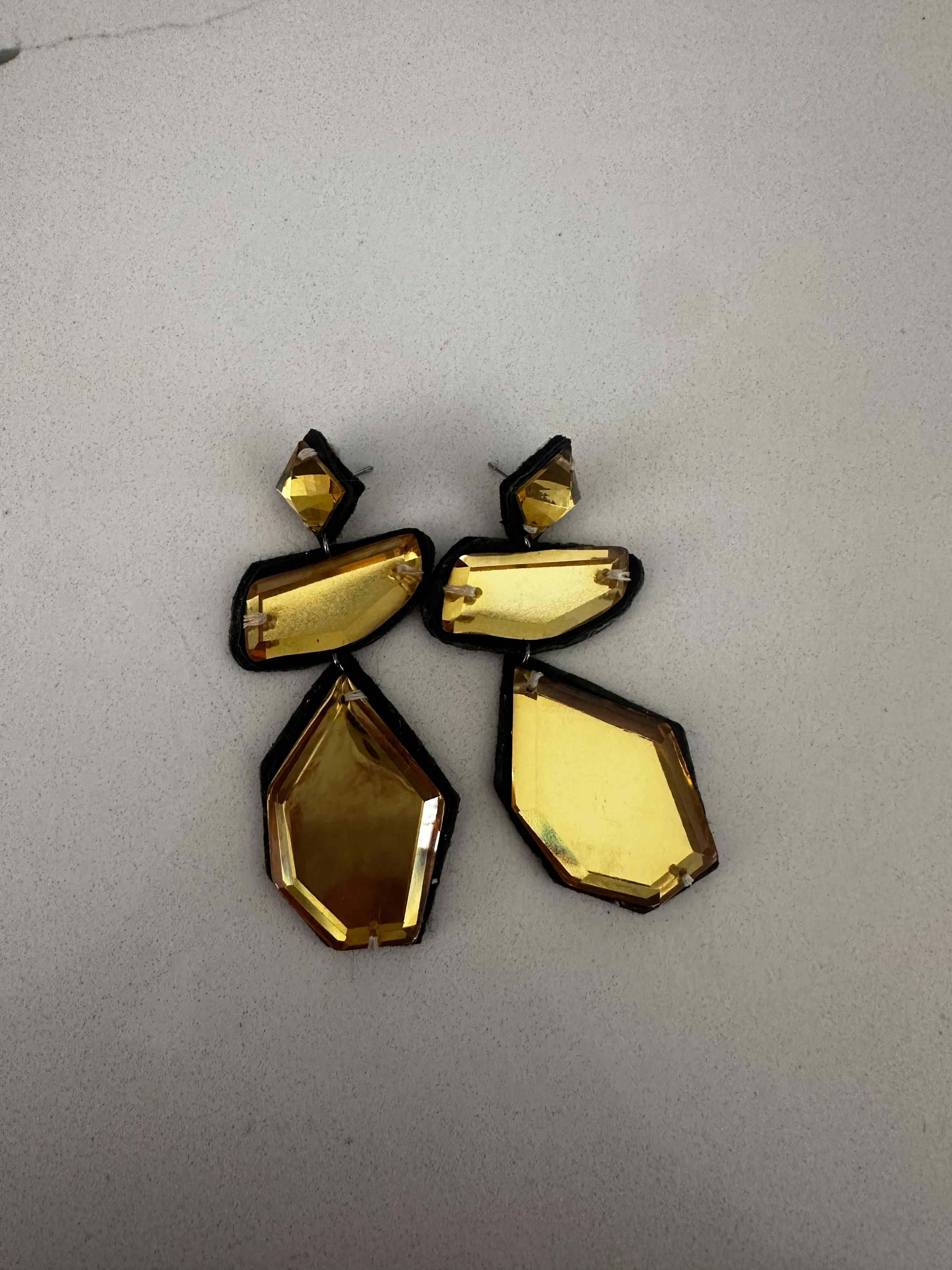 Geometric Dangle Earrings