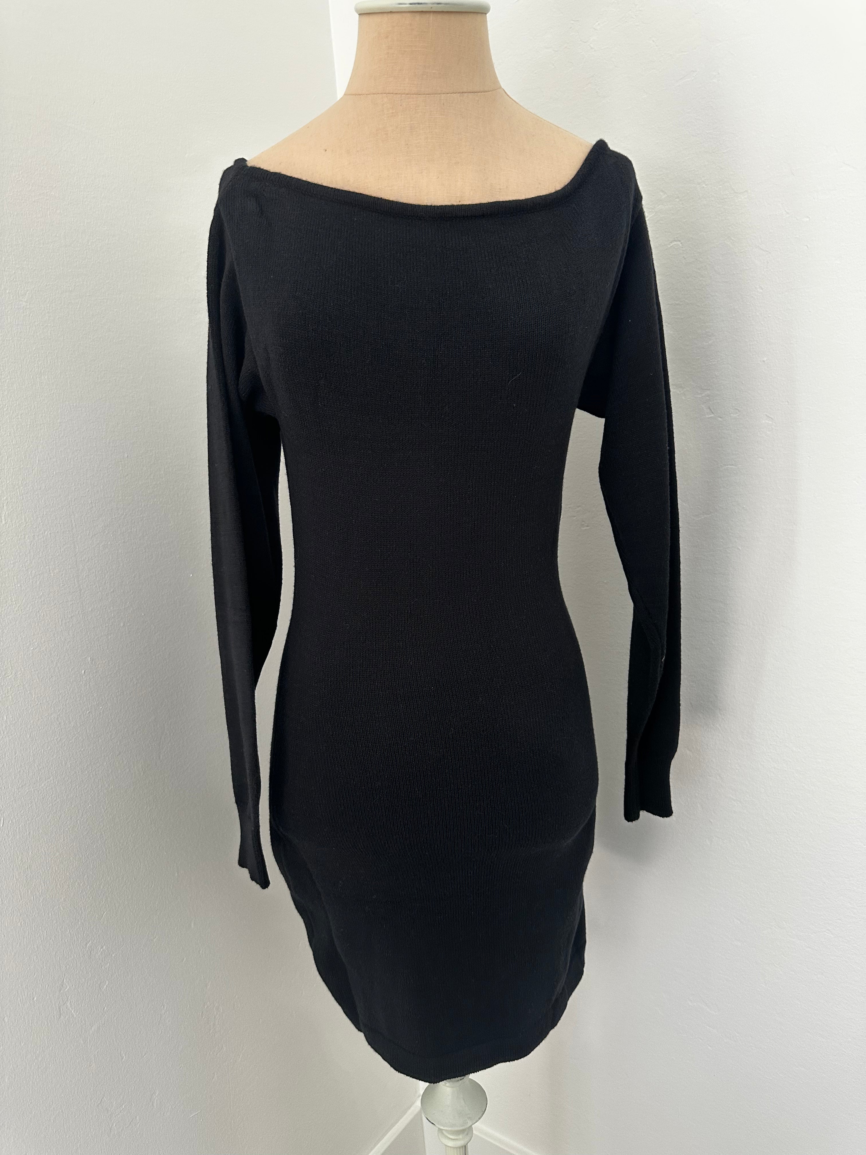 Black Long Sleeve Dress New With Tag (Size Small)