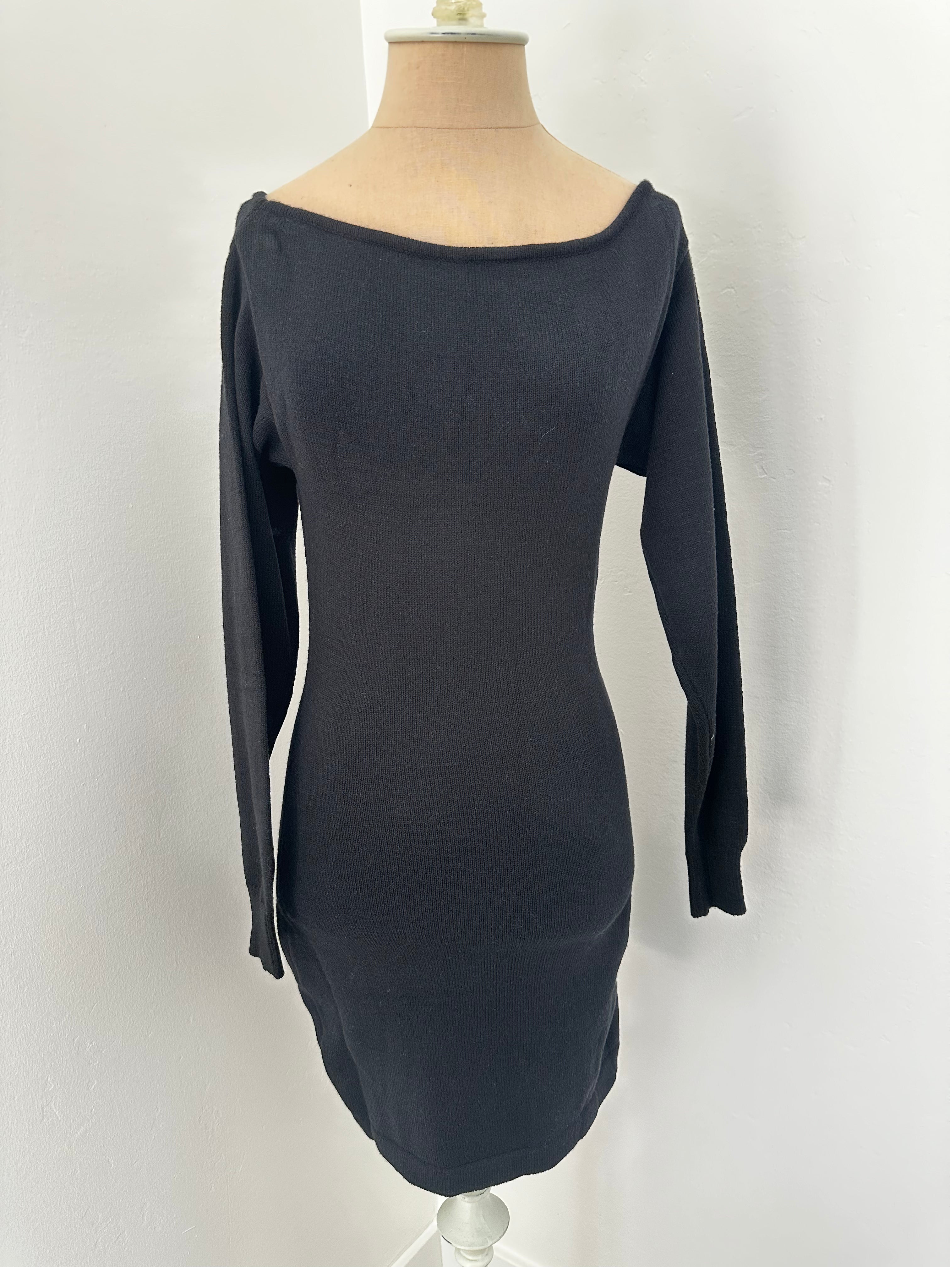 Black Long Sleeve Dress New With Tag (Size Small)