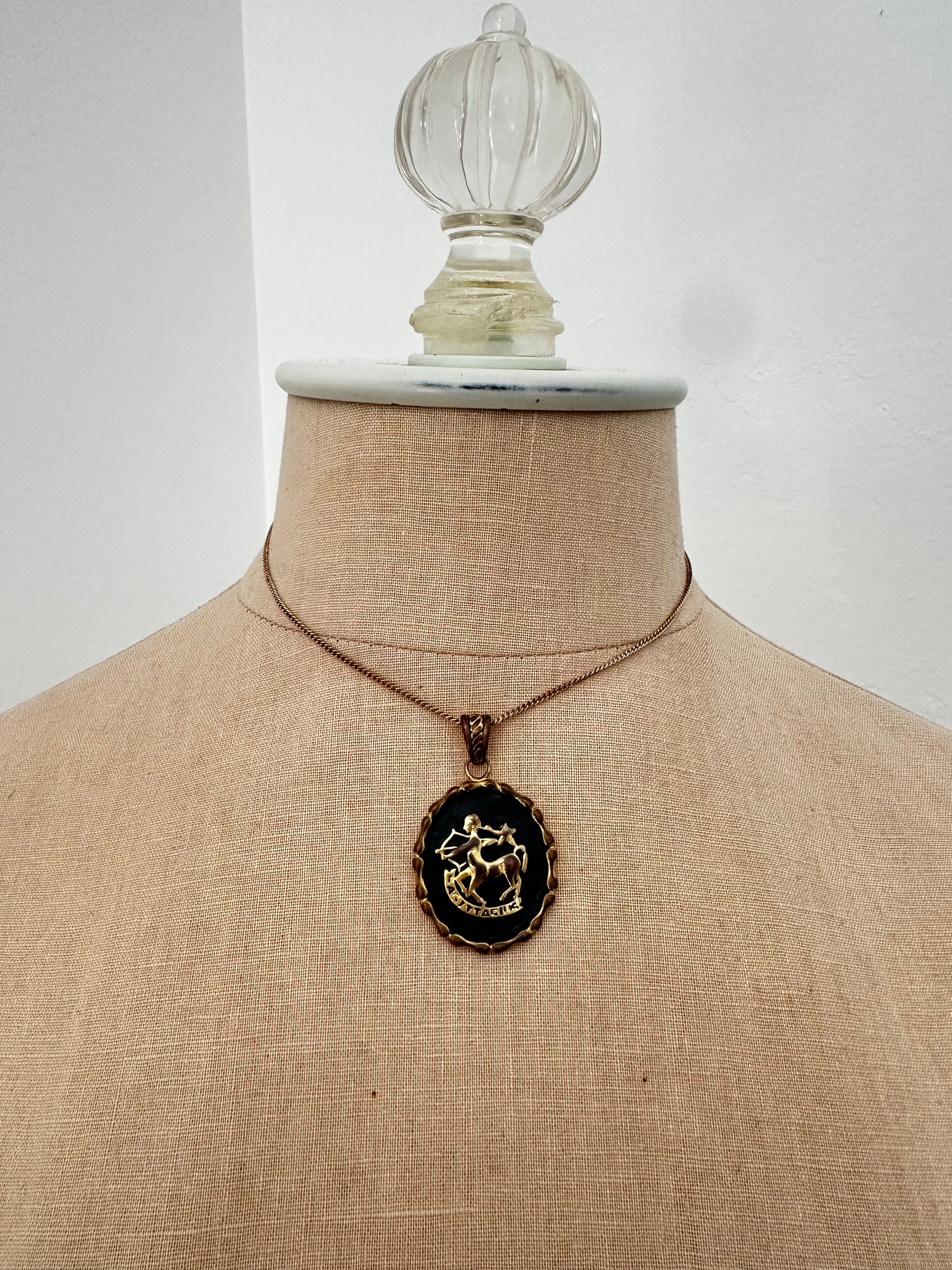 Sagittarius Choker Necklace