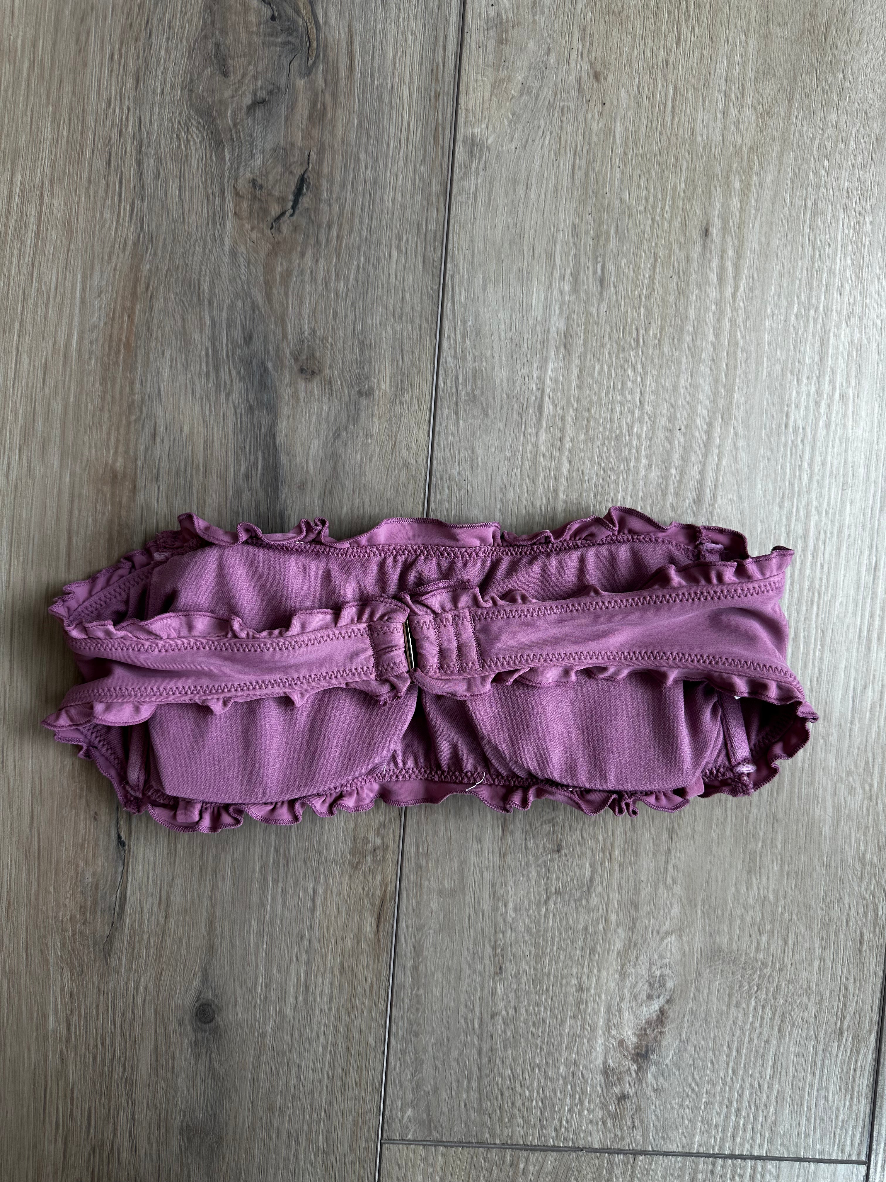 Purple Swimsuit Top New (Size Medium)