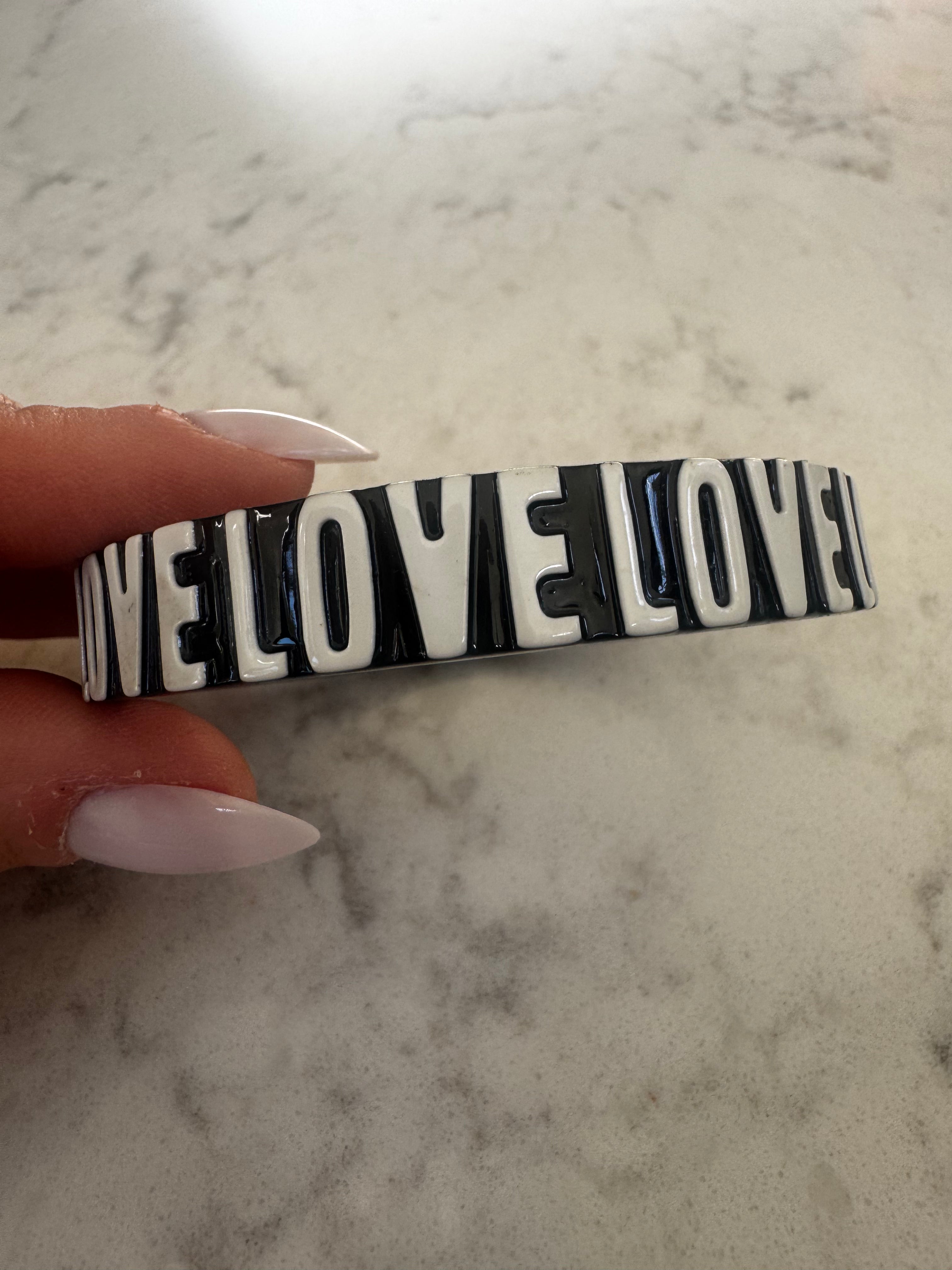 "Love" Bangle Bracelet