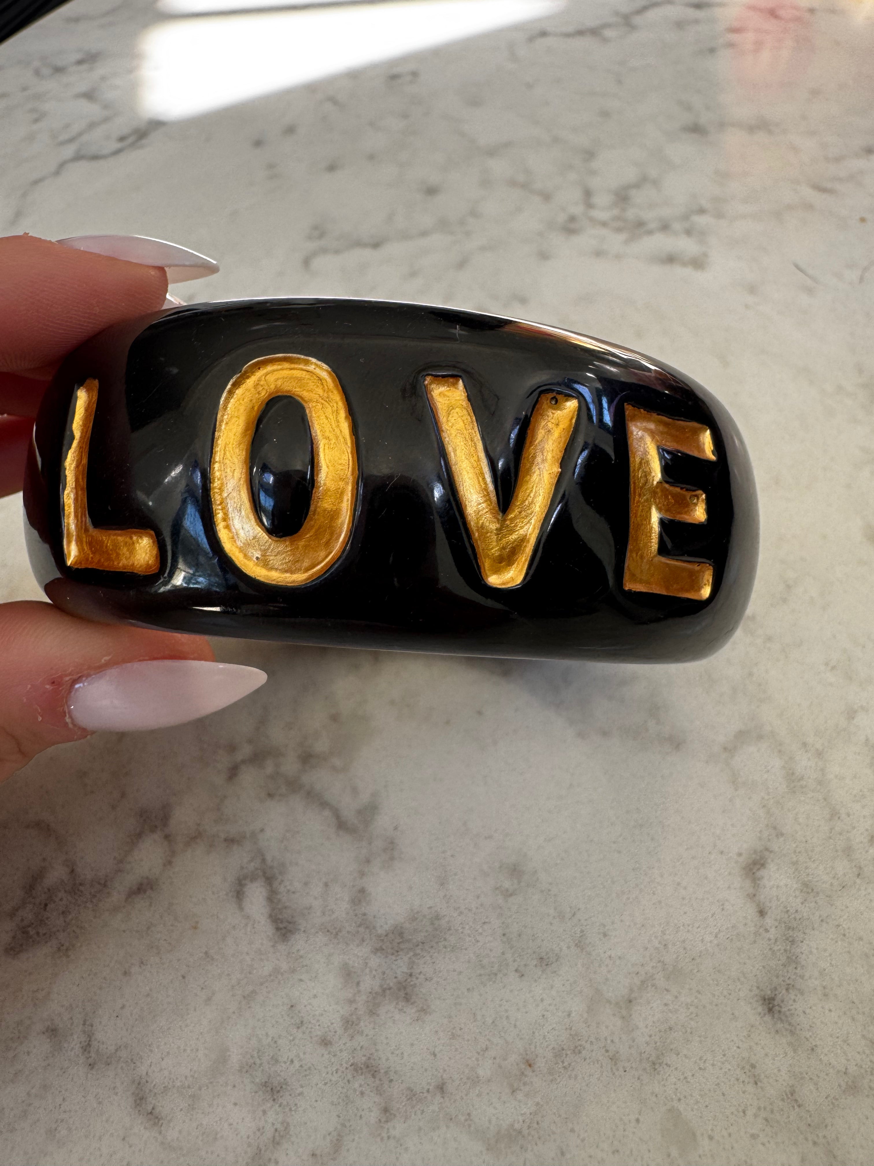 "Love" Bangle Bracelet