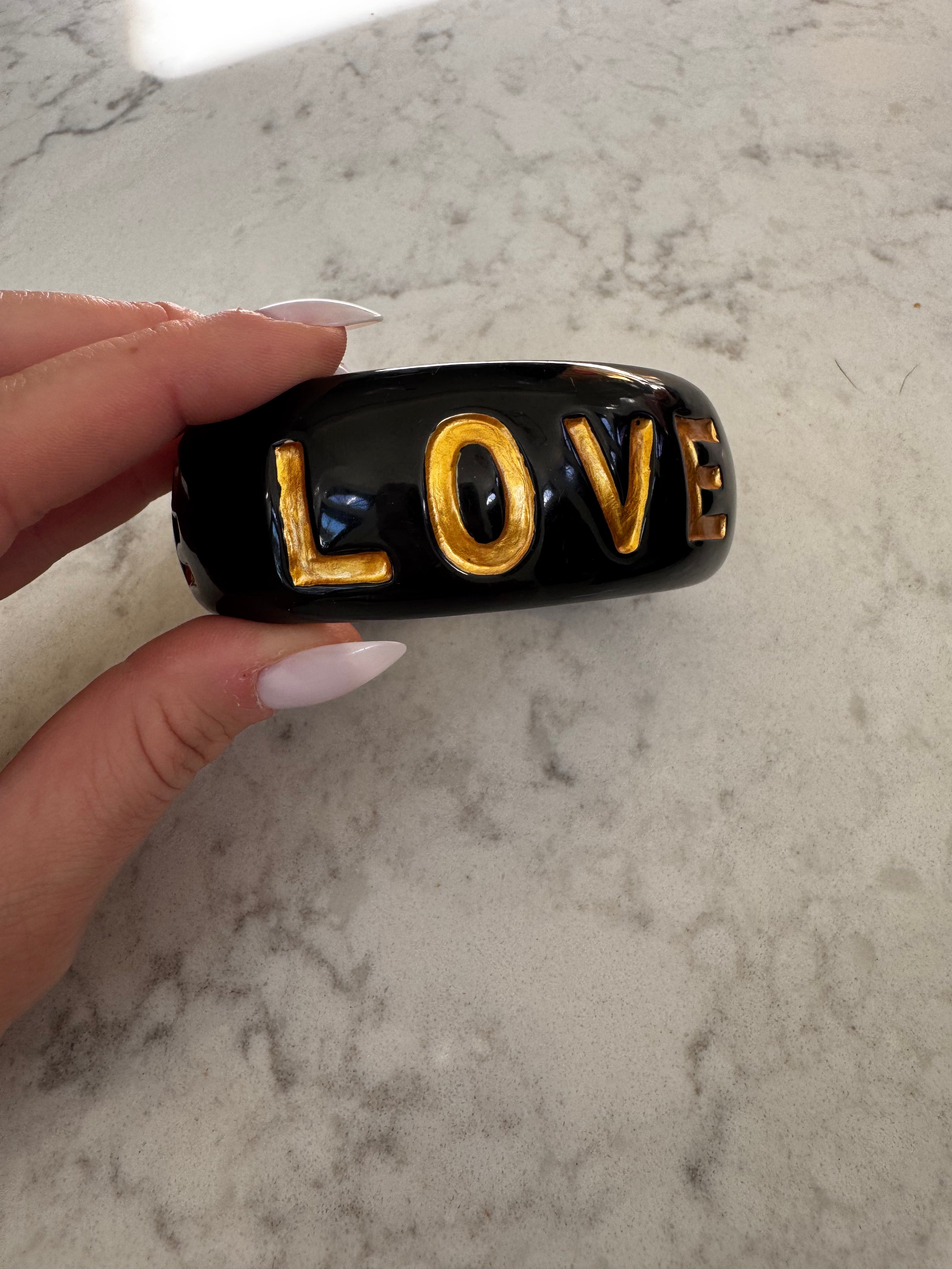 "Love" Bangle Bracelet
