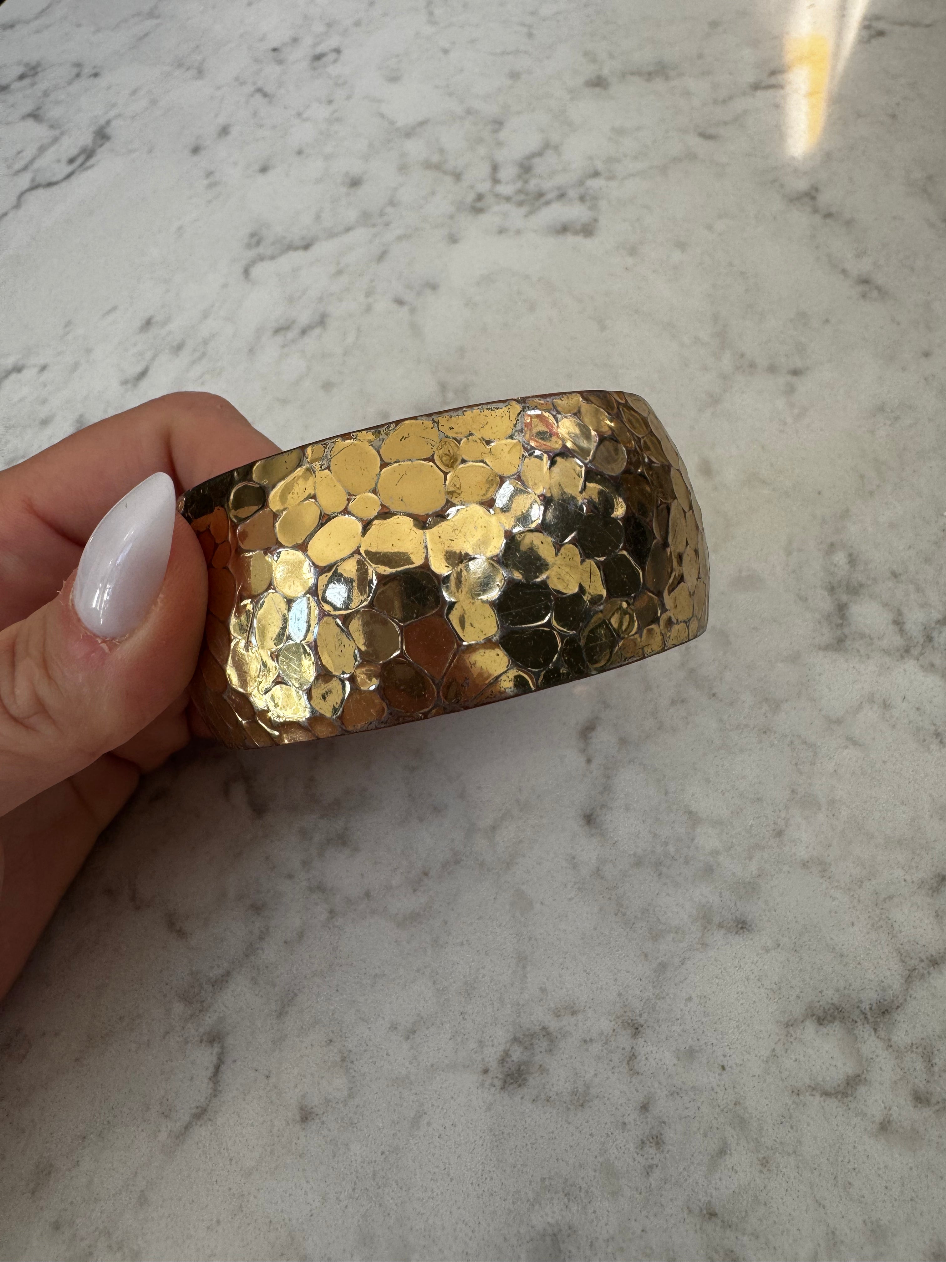 Gold Detailed Bangle