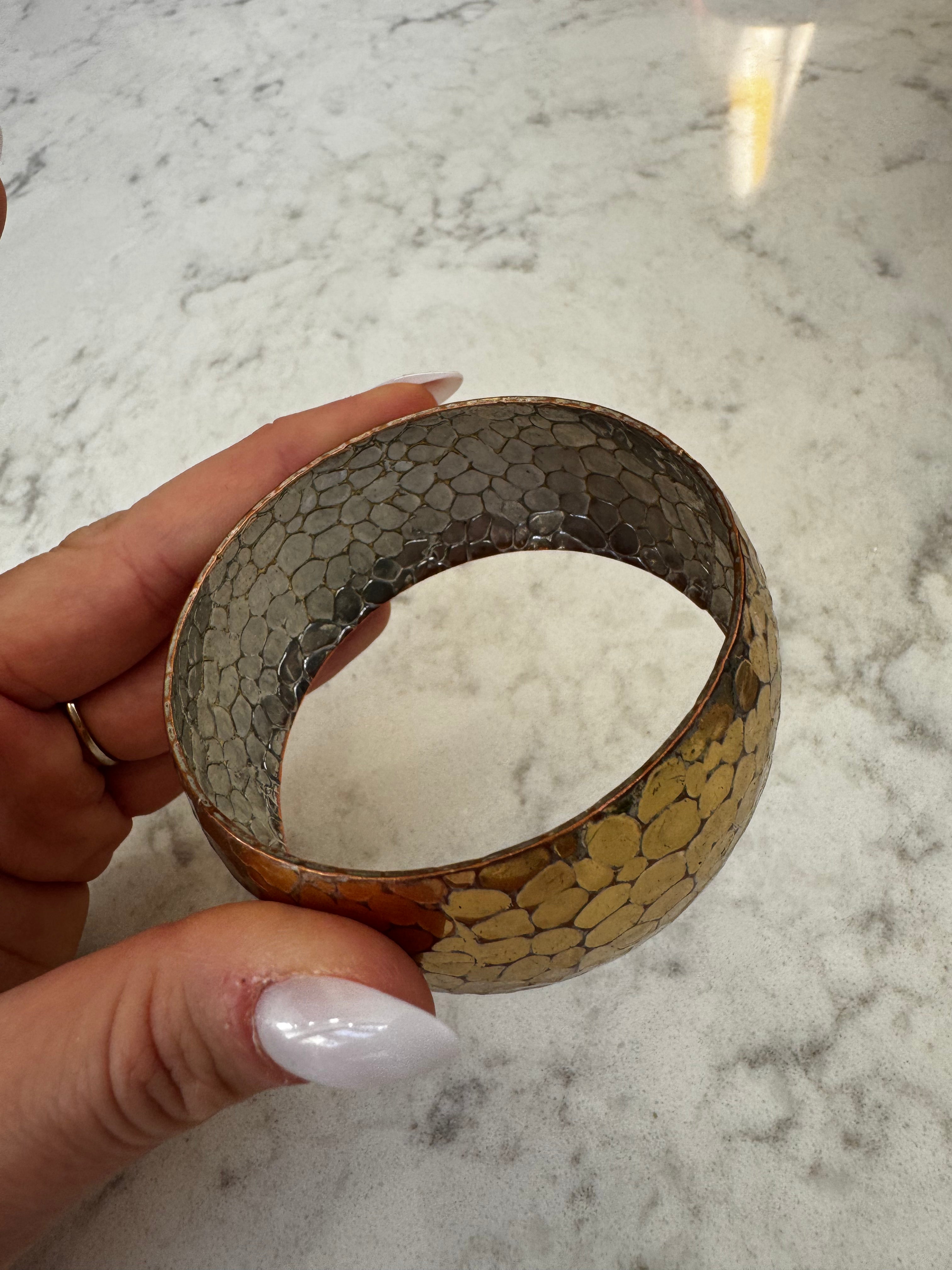 Gold Detailed Bangle